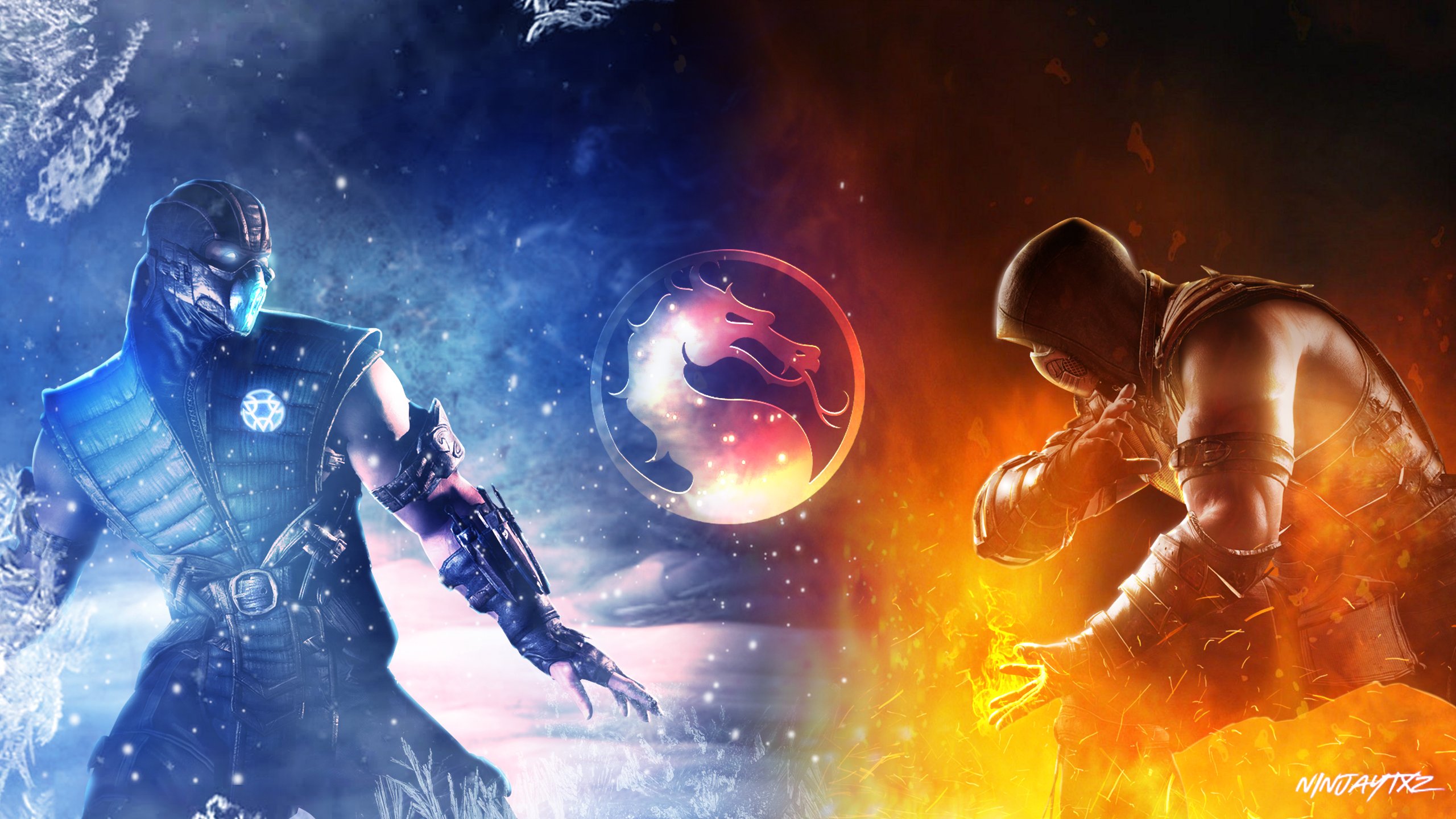 Scorpion Vs Sub Zero [2560x1440], R