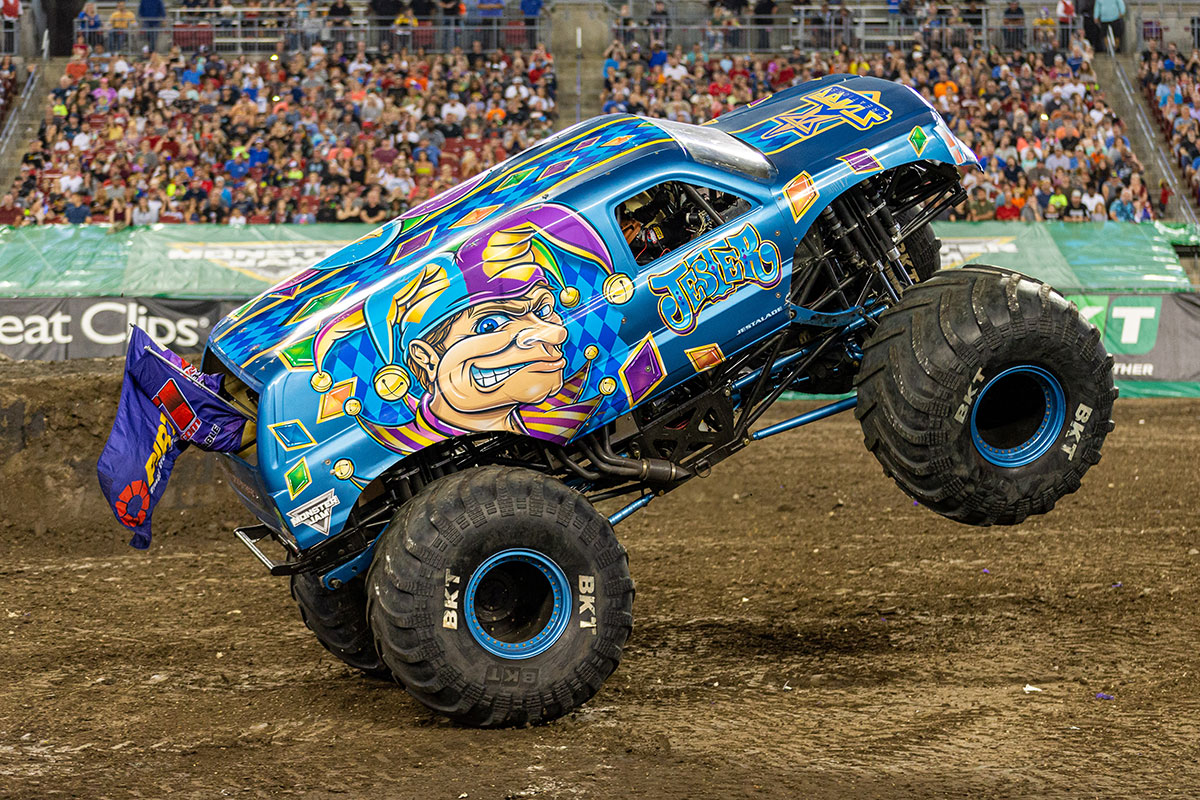 Jester. Trucks and Drivers. Monster Jam®