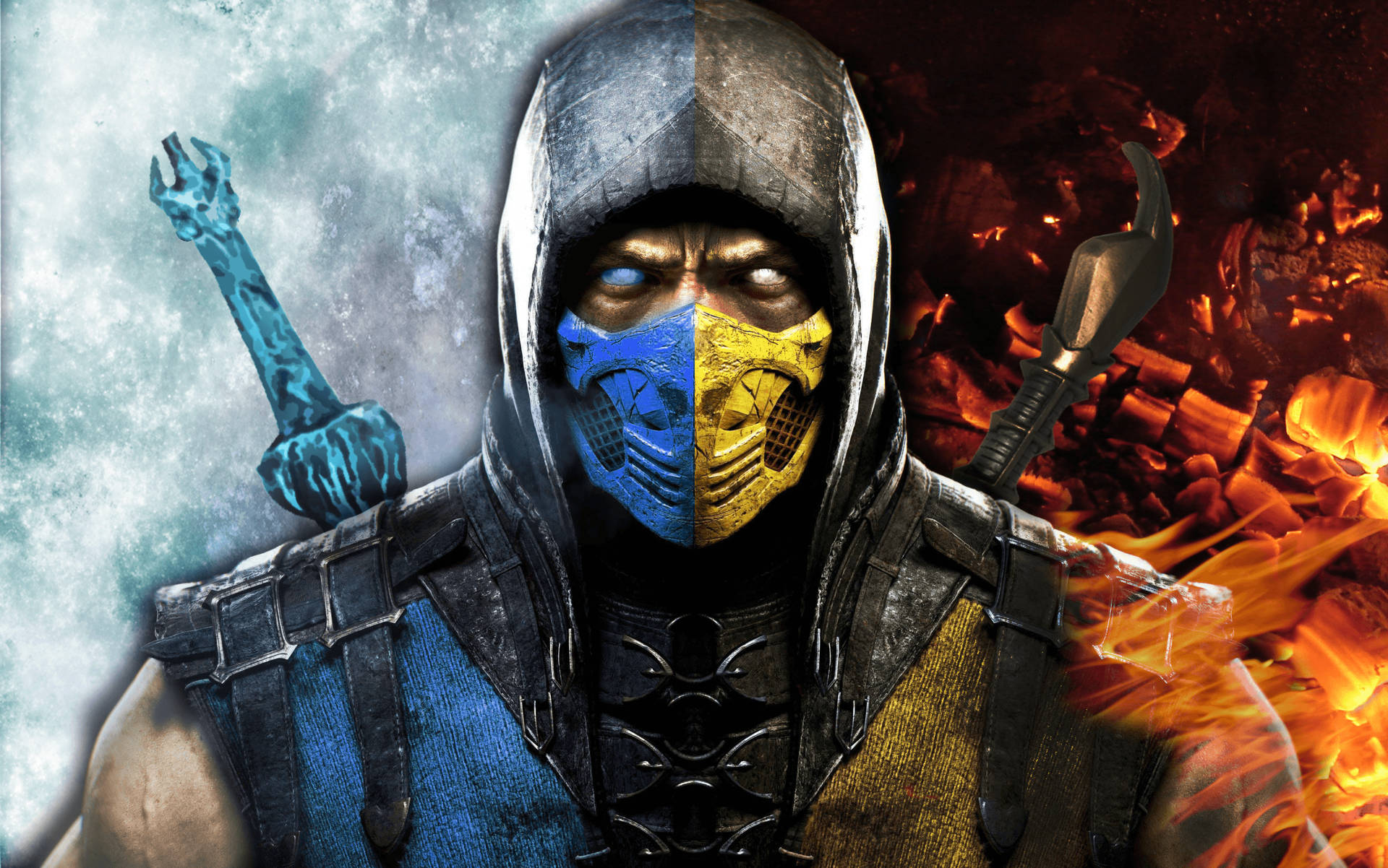 Mortal Kombat Scorpion Vs Sub Zero