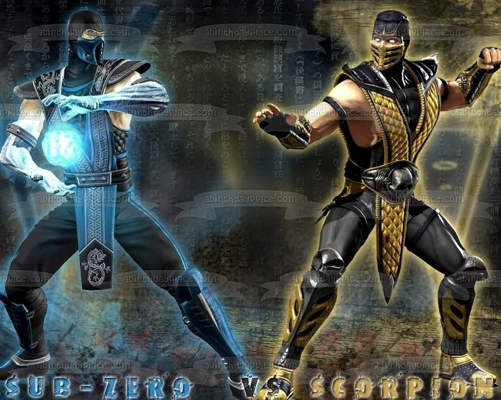 Mortal Kombat Sub Zero And Scorpion