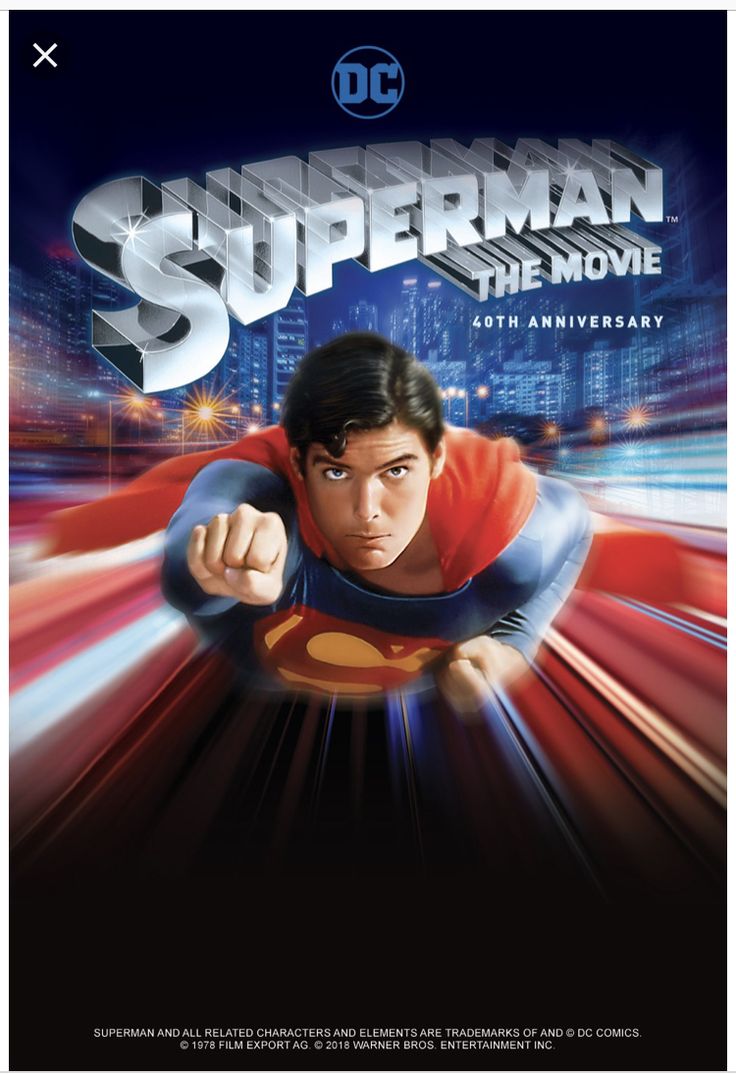 Christopher Reeve is my Superman. He's