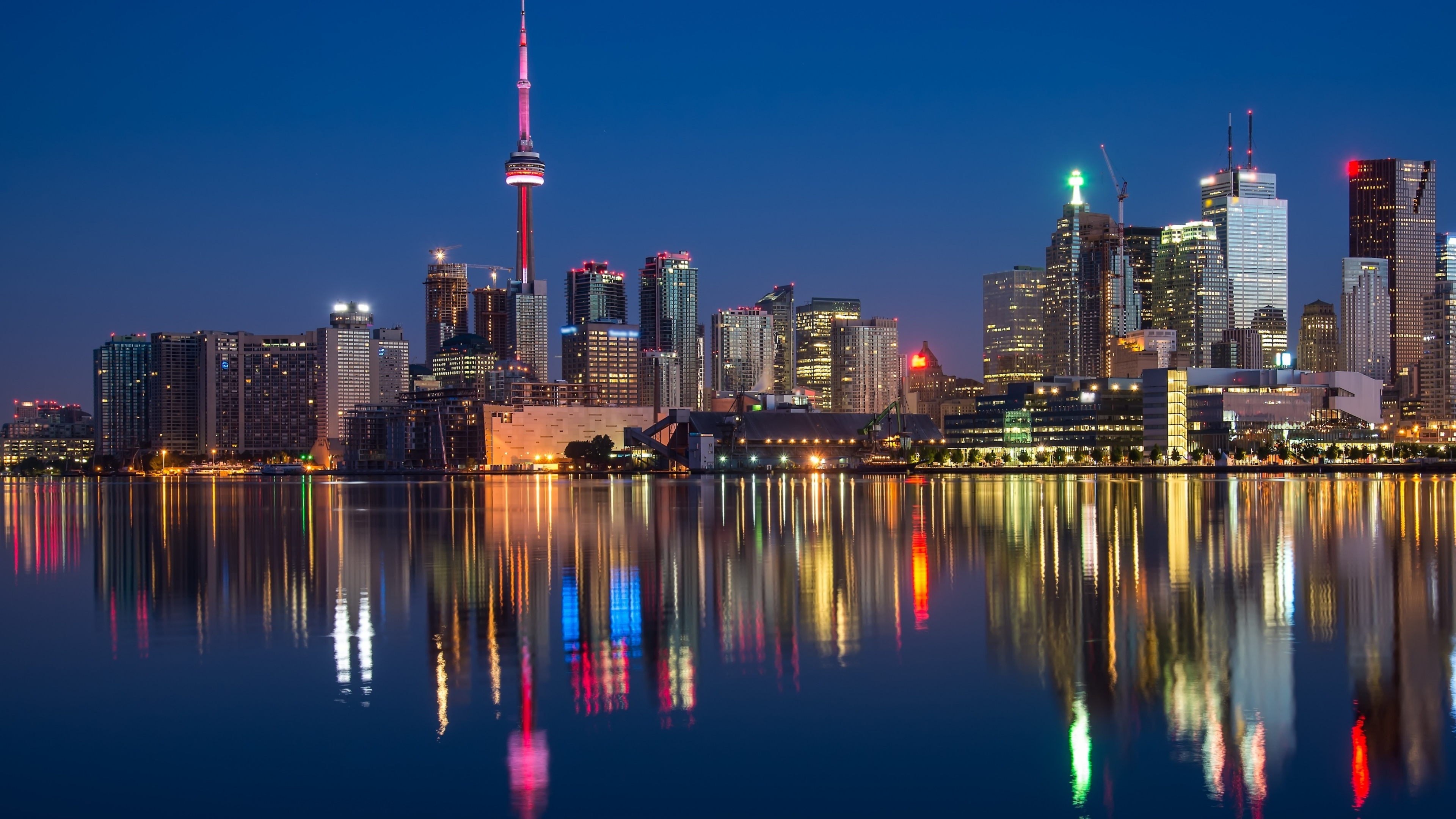 Toronto Skyline at Night Wallpaper 33