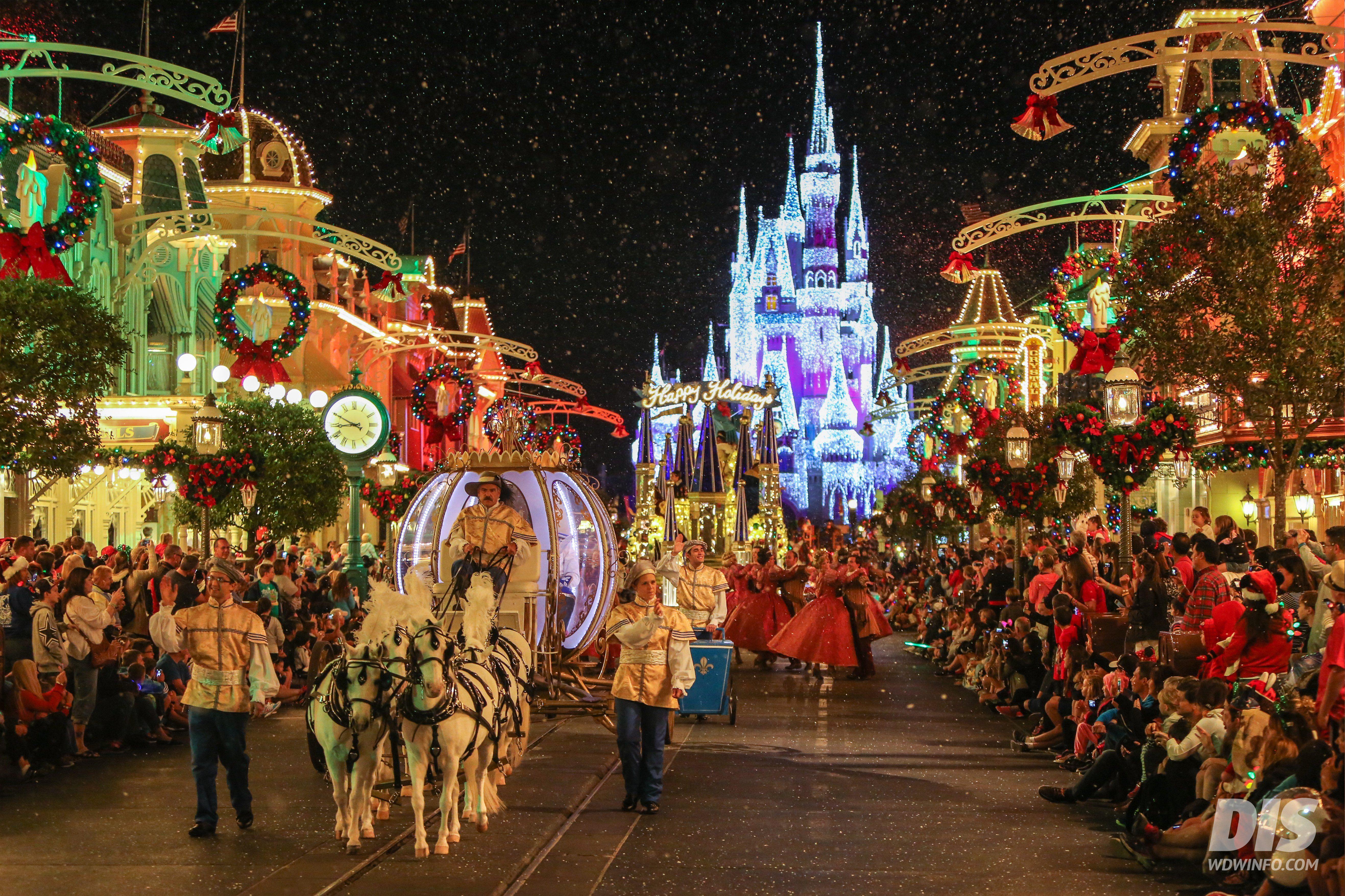 Disney World Christmas Wallpaper Free