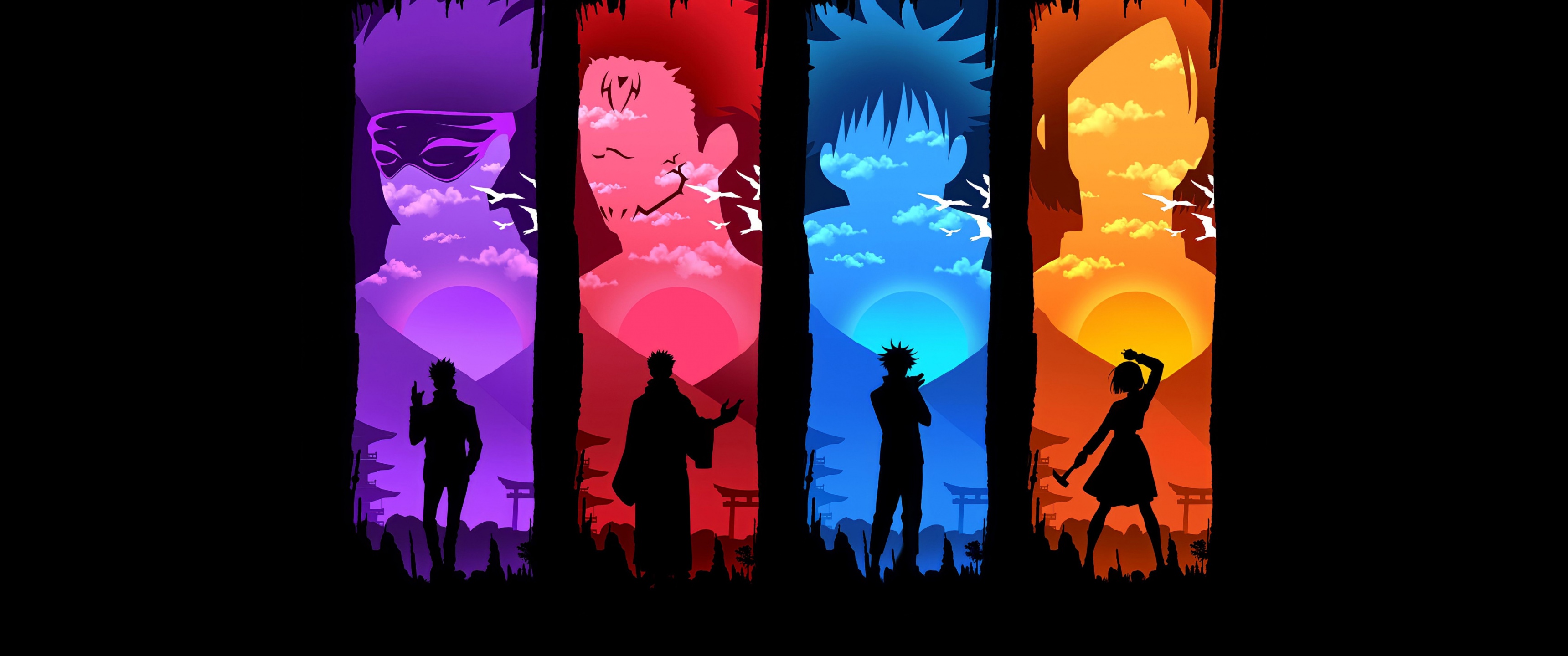 Jujutsu Kaisen Wallpaper 4K, AMOLED