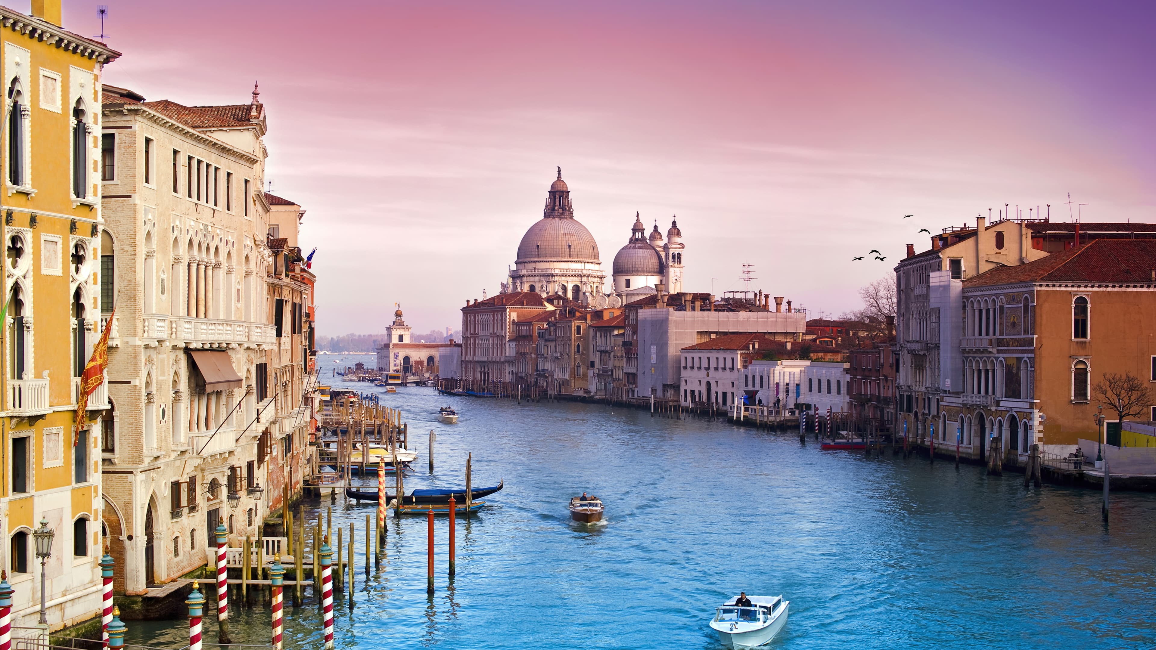 Venice City Landscape Scenery 4K