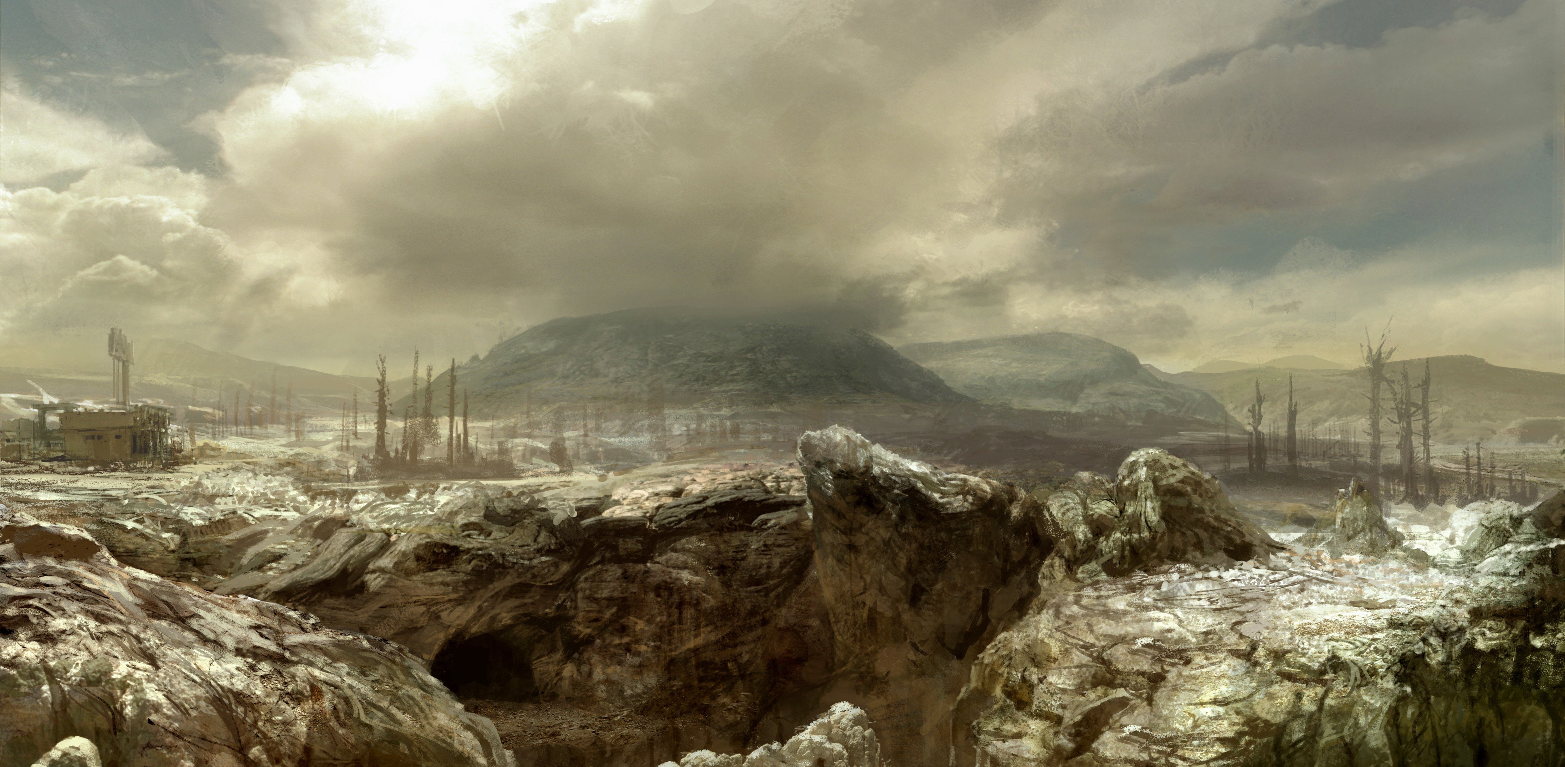 games, artwork, Wasteland, Fallout 3