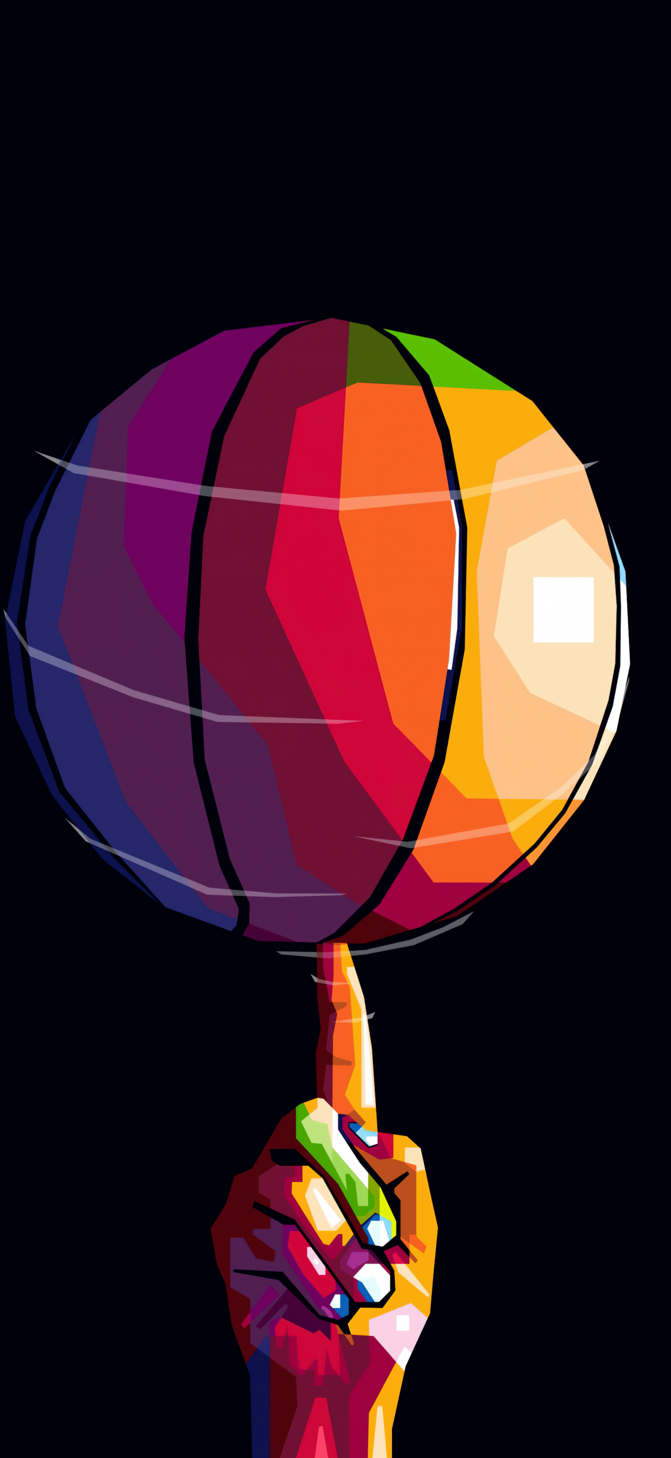 Basketball Wallpaper 4K, Pop Art, 8K