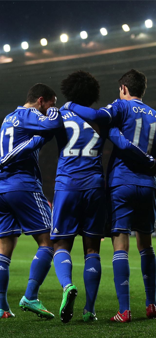Chelsea Fc Team iPhone X Wallpaper