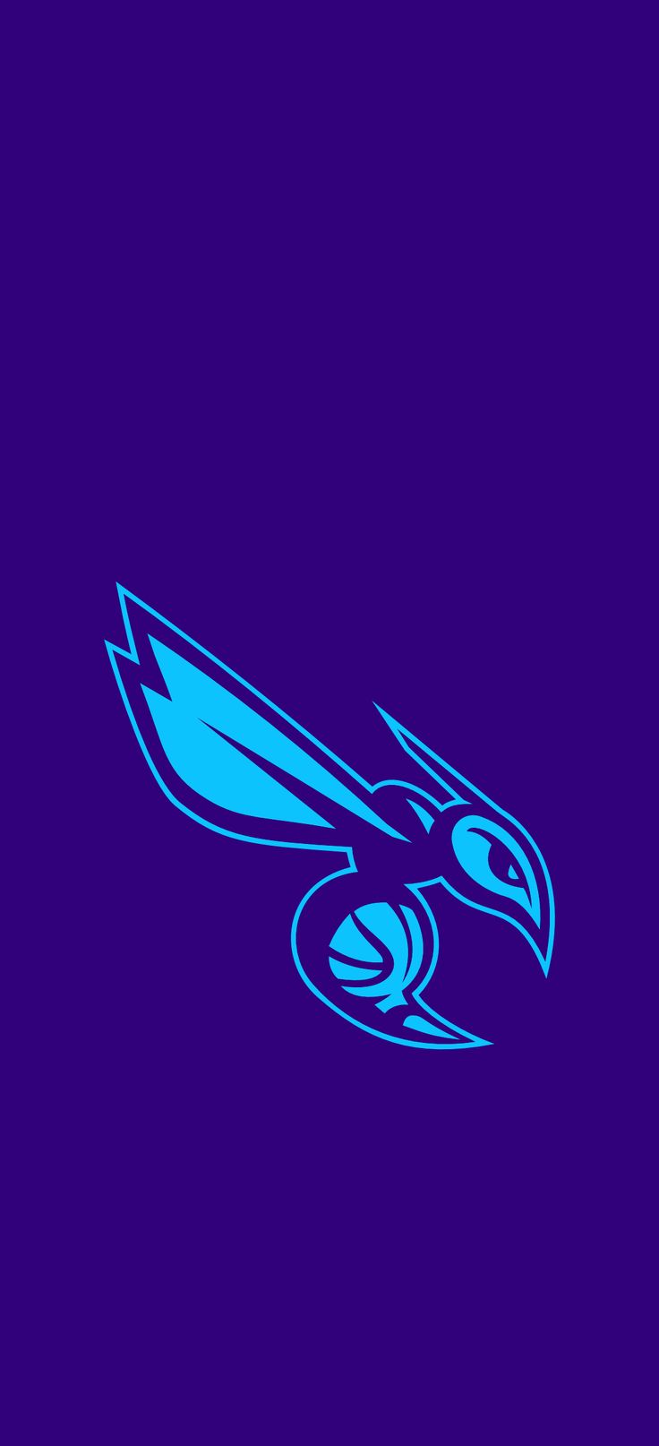 Charlotte Hornets Minimal Background