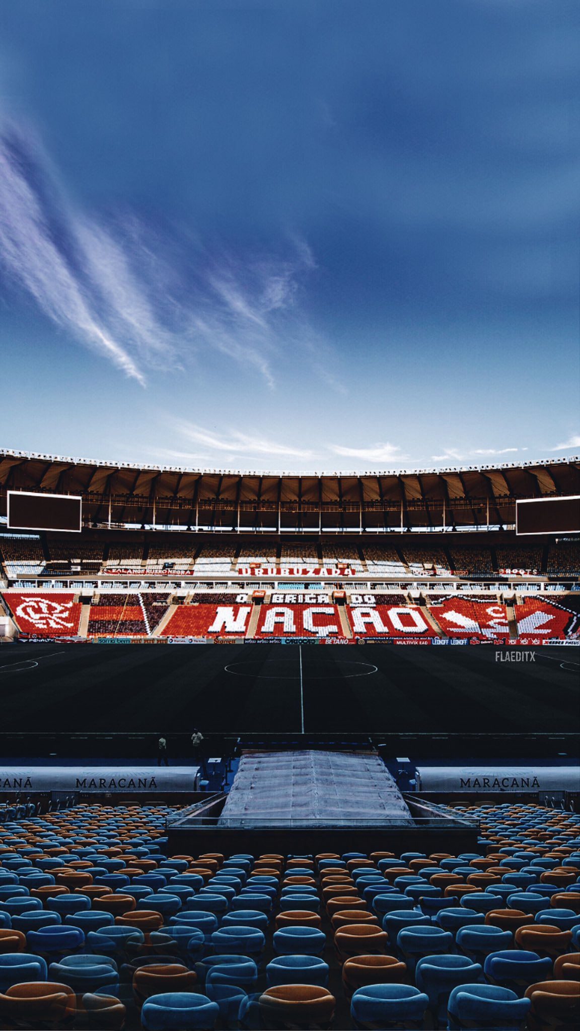 FlaEditx mosaico Flamengo Maracanã