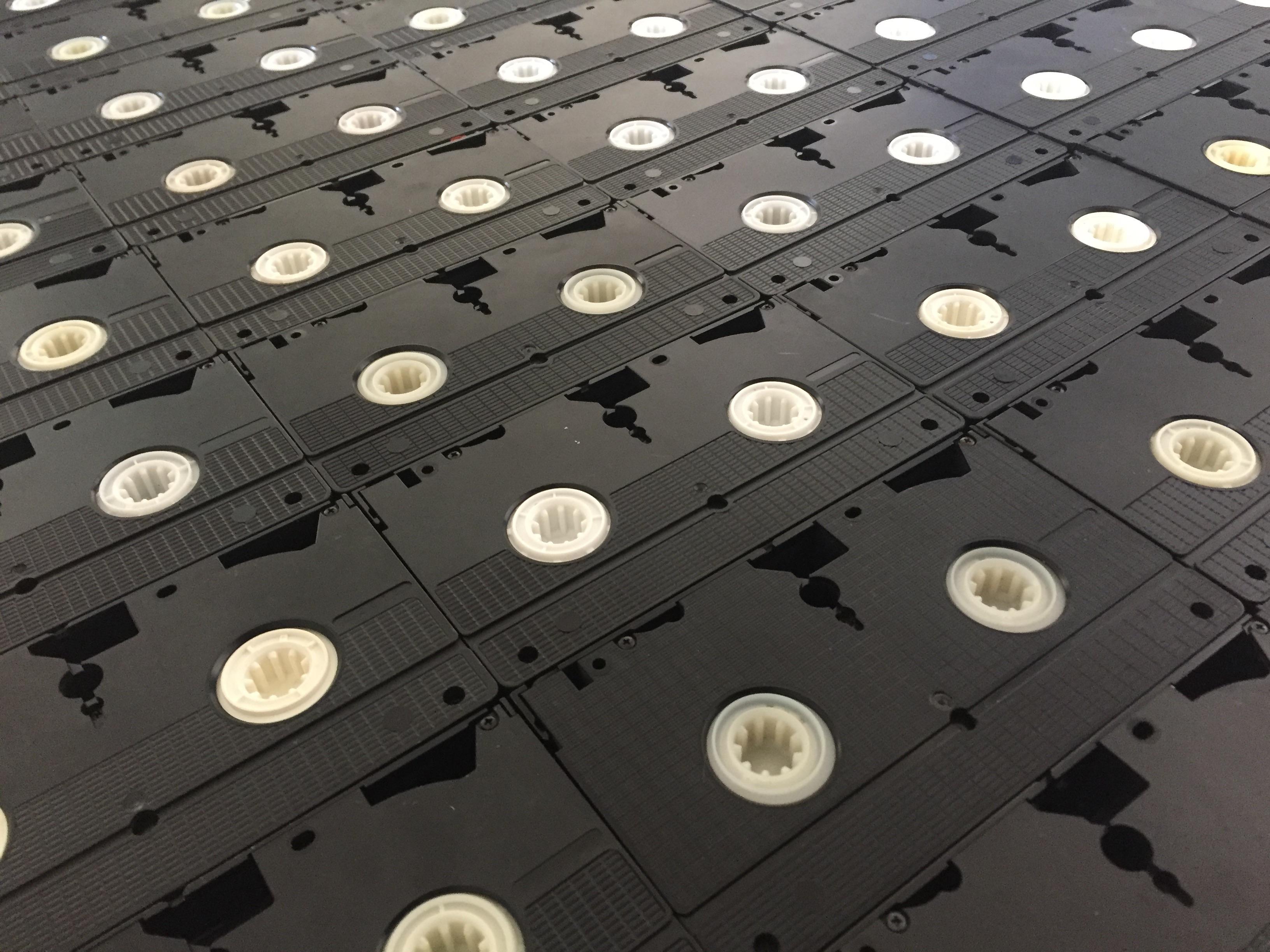 VHS tapes desktop and iPhone wallpaper