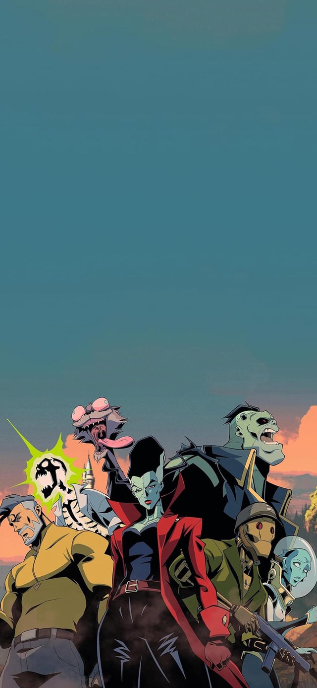 Creature Commandos phone wallpaper I