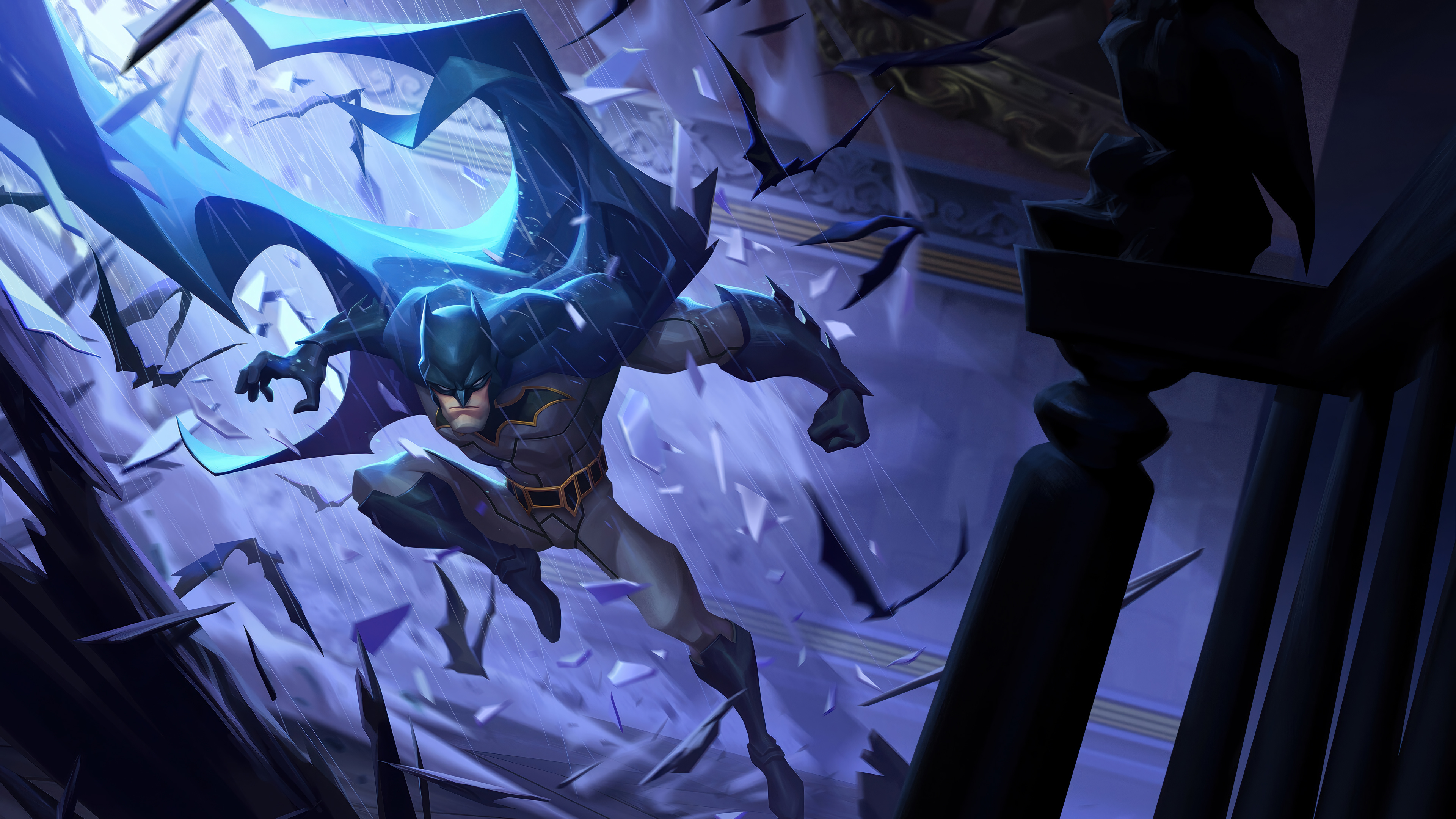 Batman DC Comics Art Wallpaper 4K HD PC b