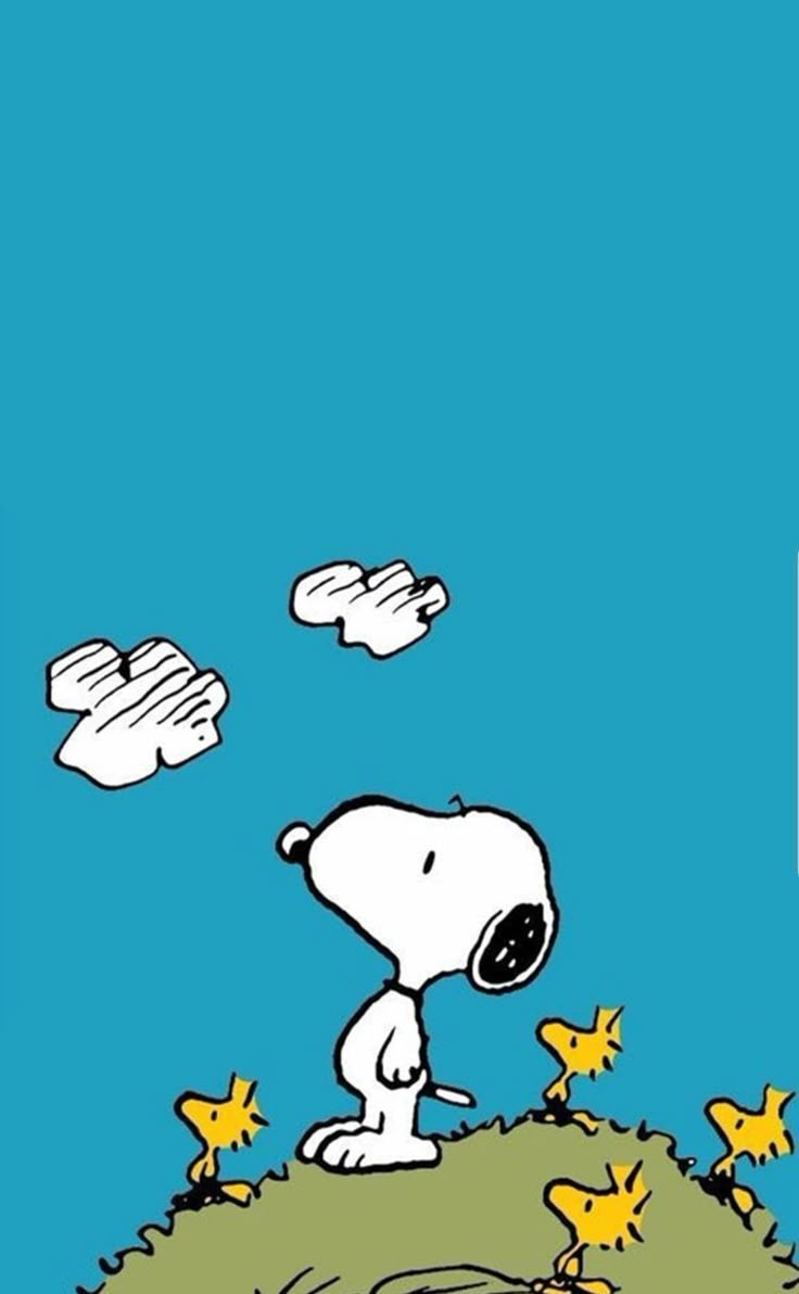 Awesome Snoopy Phone Wallpaper