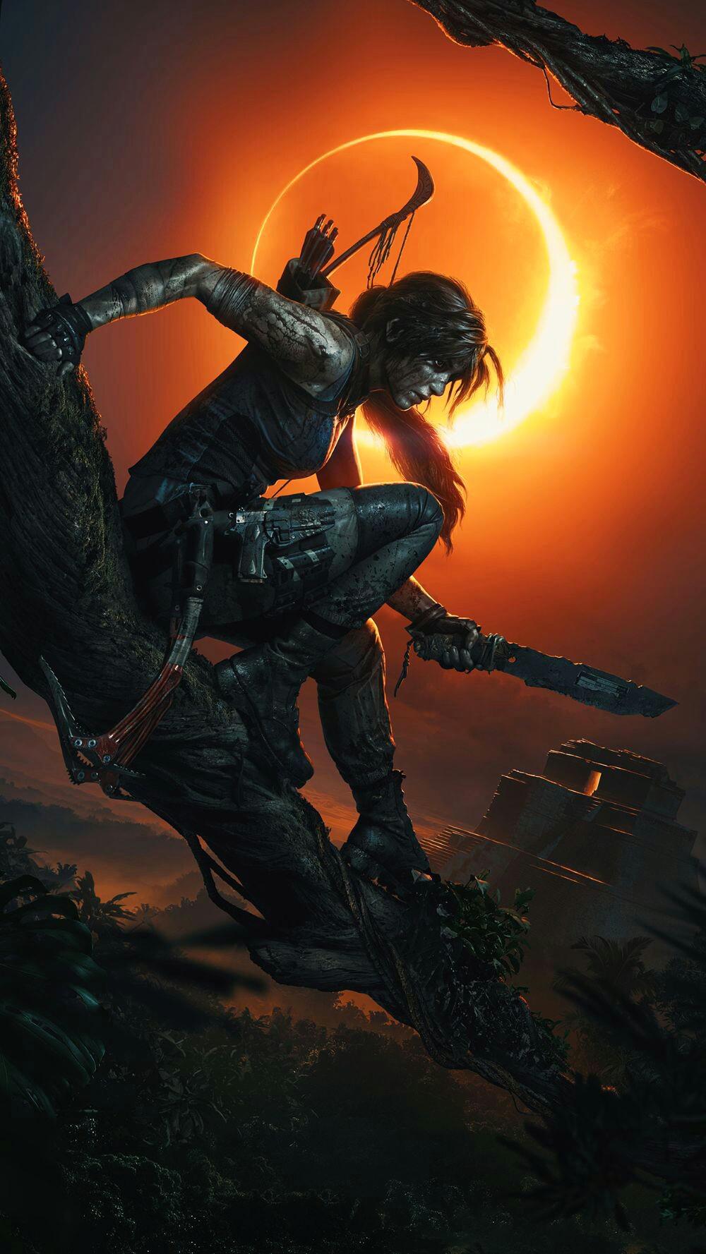 the tomb raider mobile wallpaper