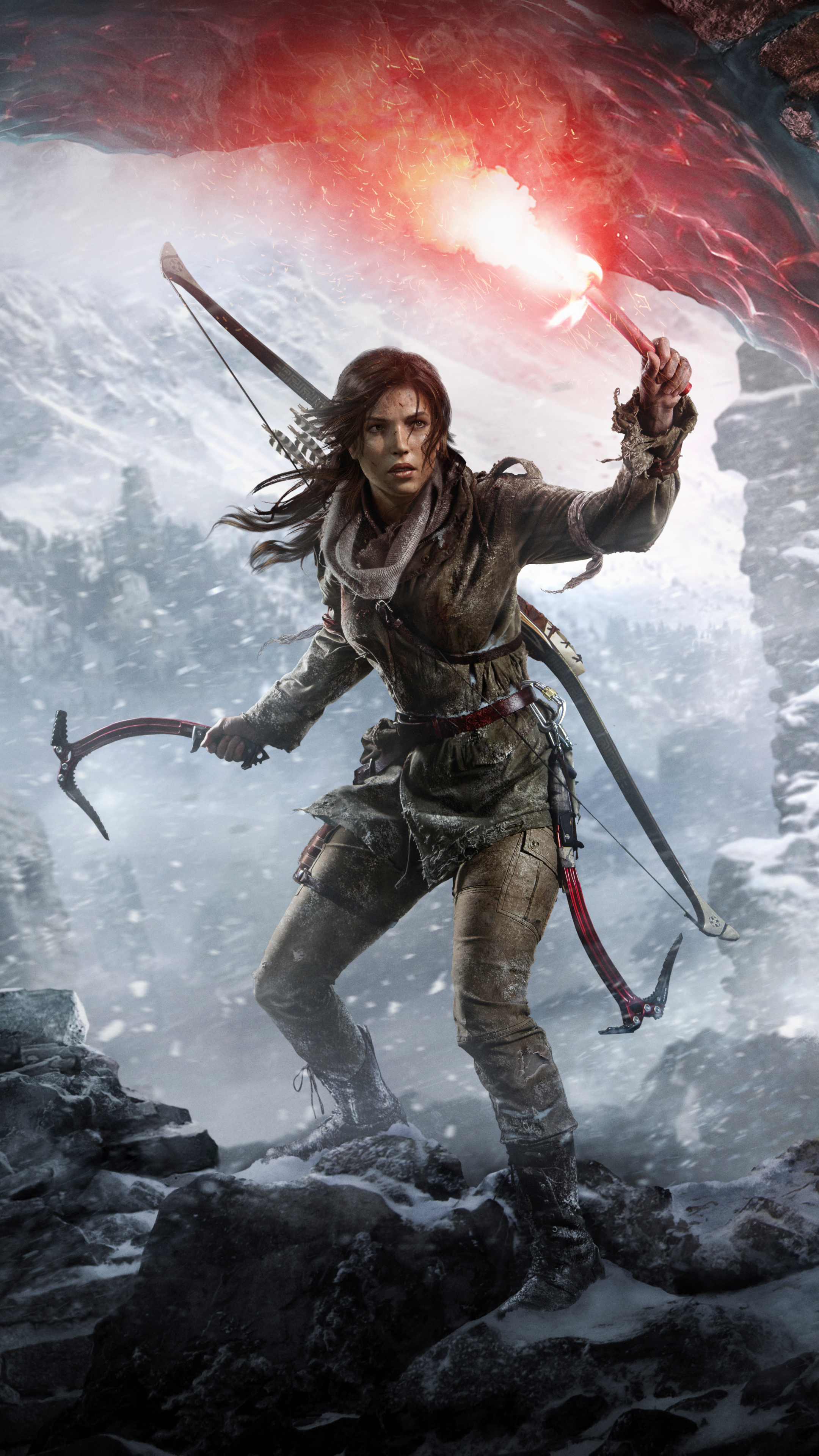 Rise of the Tomb Raider Mobile Wallpaper