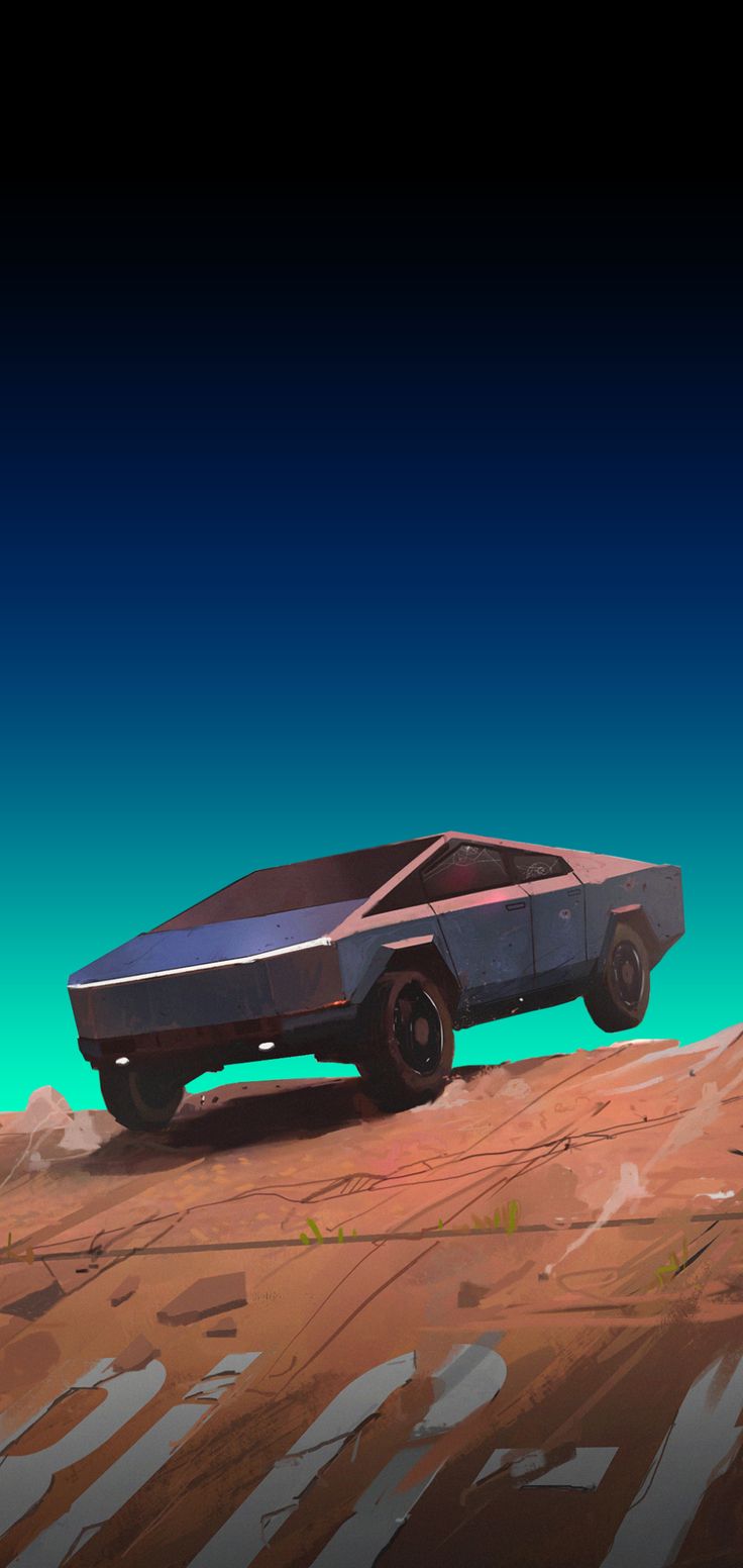 TESLA CYBERTRUCK WALLPAPER FOR PHONE