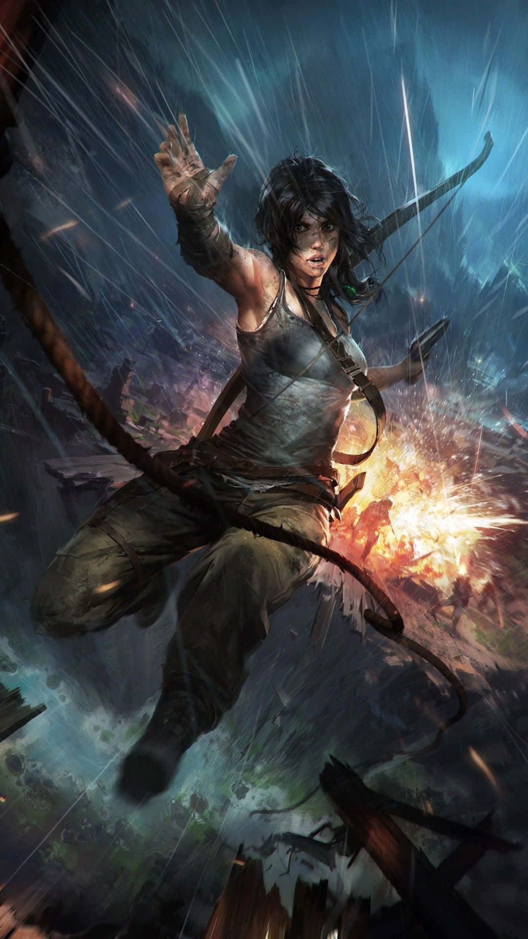 Tomb Raider Phone Wallpaper