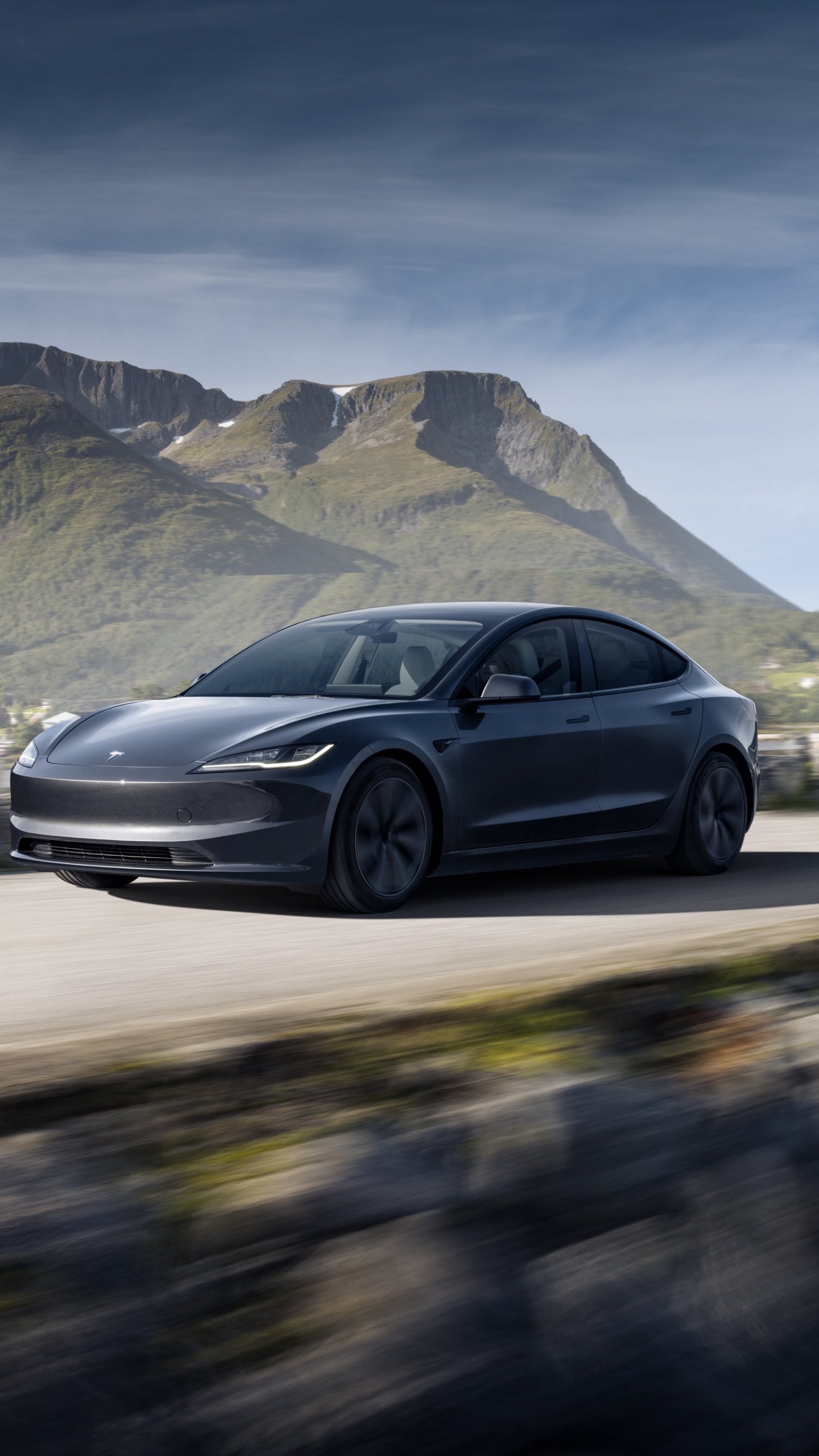 Tesla Model 3 Wallpaper 4K, 2024