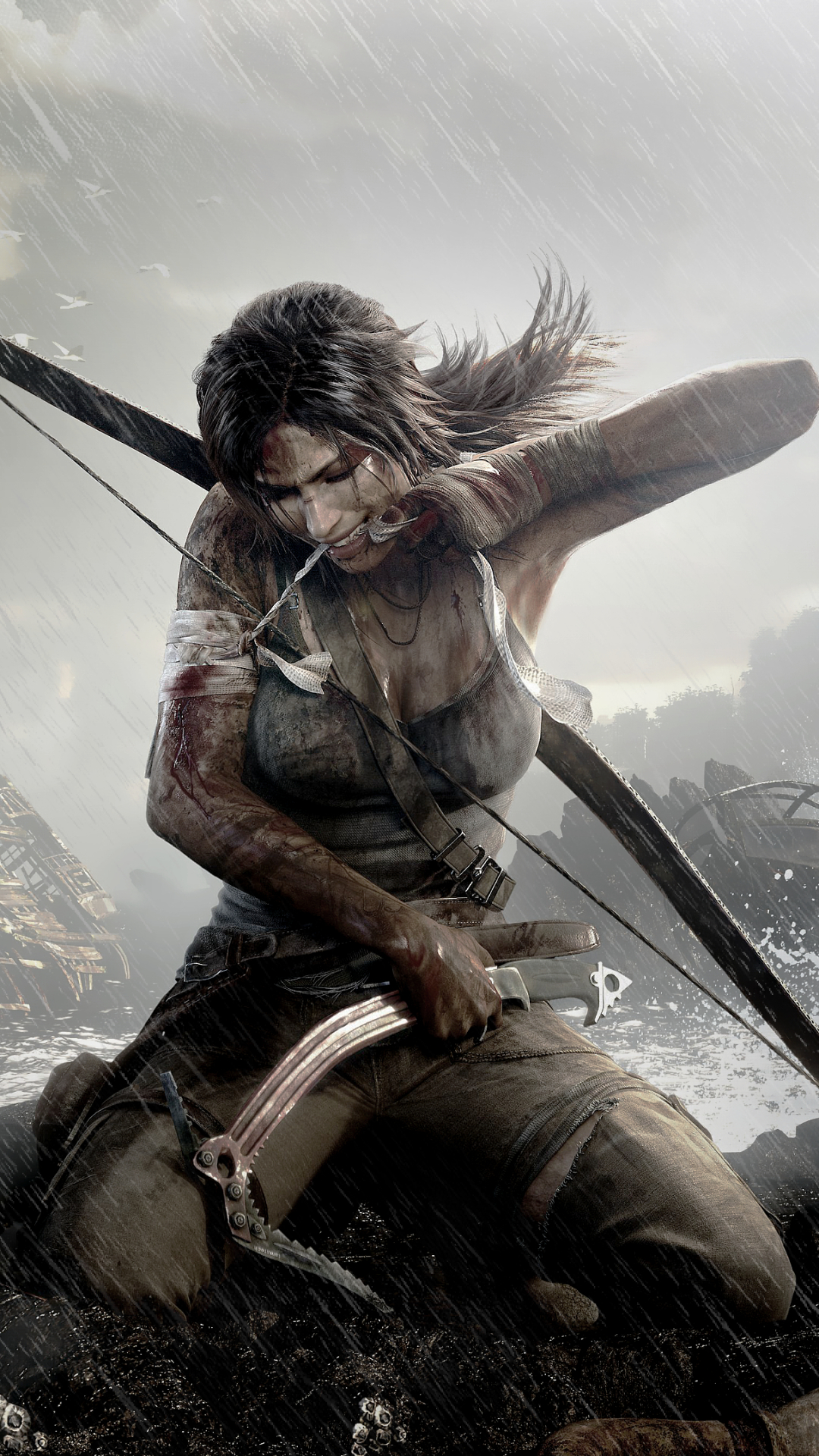 Mobile wallpaper: Tomb Raider, Video