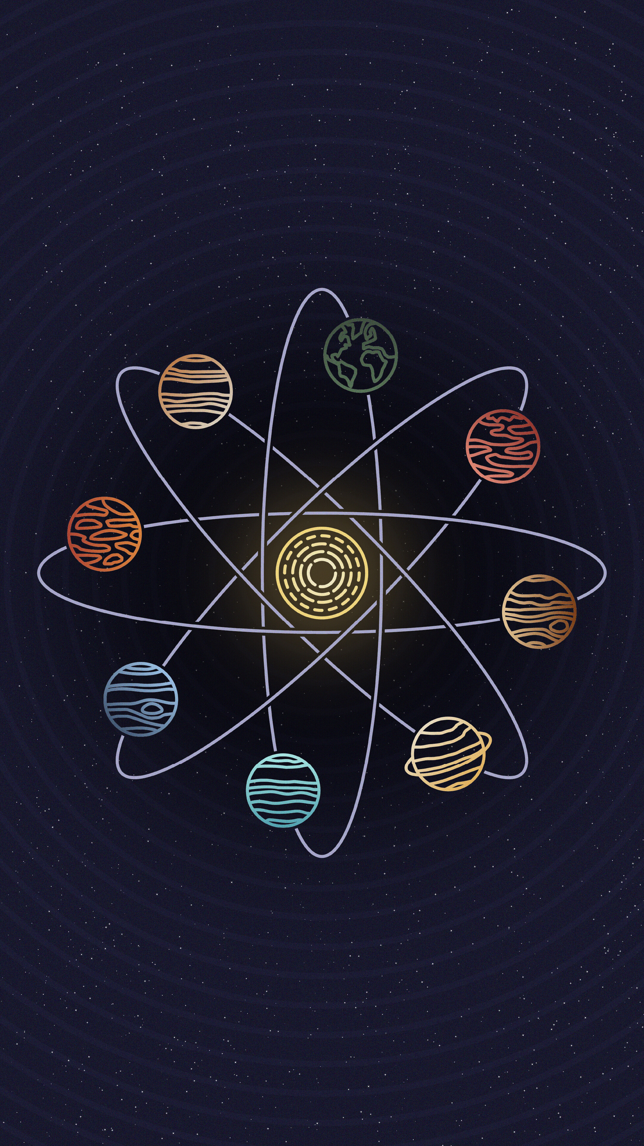 Solar System Wallpaper