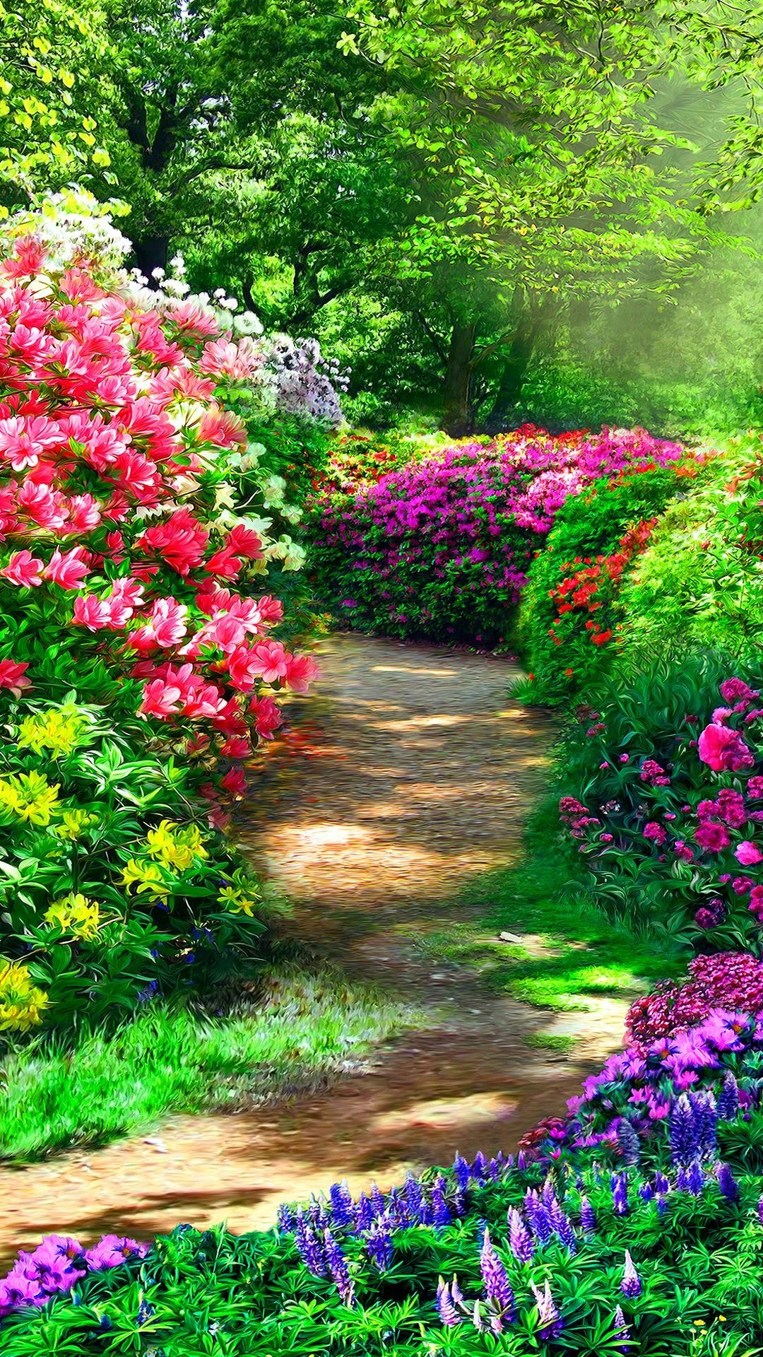 Flower Garden Wallpaper