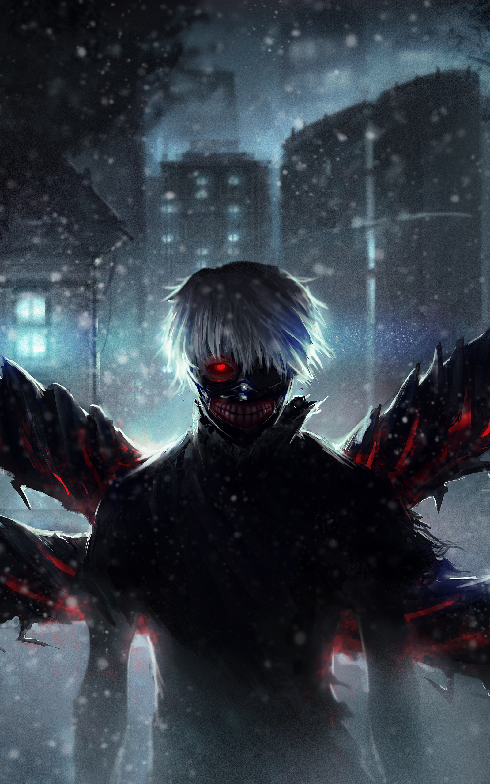 Ken Kaneki Phone Wallpaper