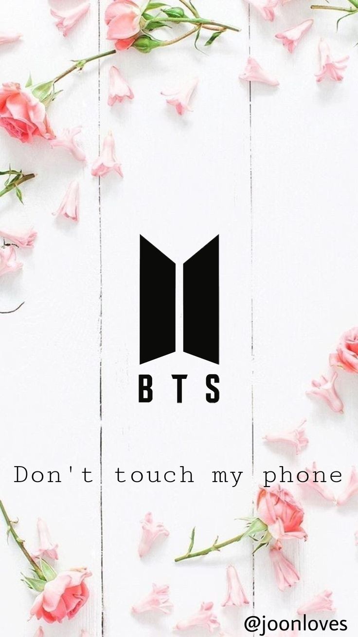 BTS DONT TOUCH MY PHONE WALLPAPER My edit
