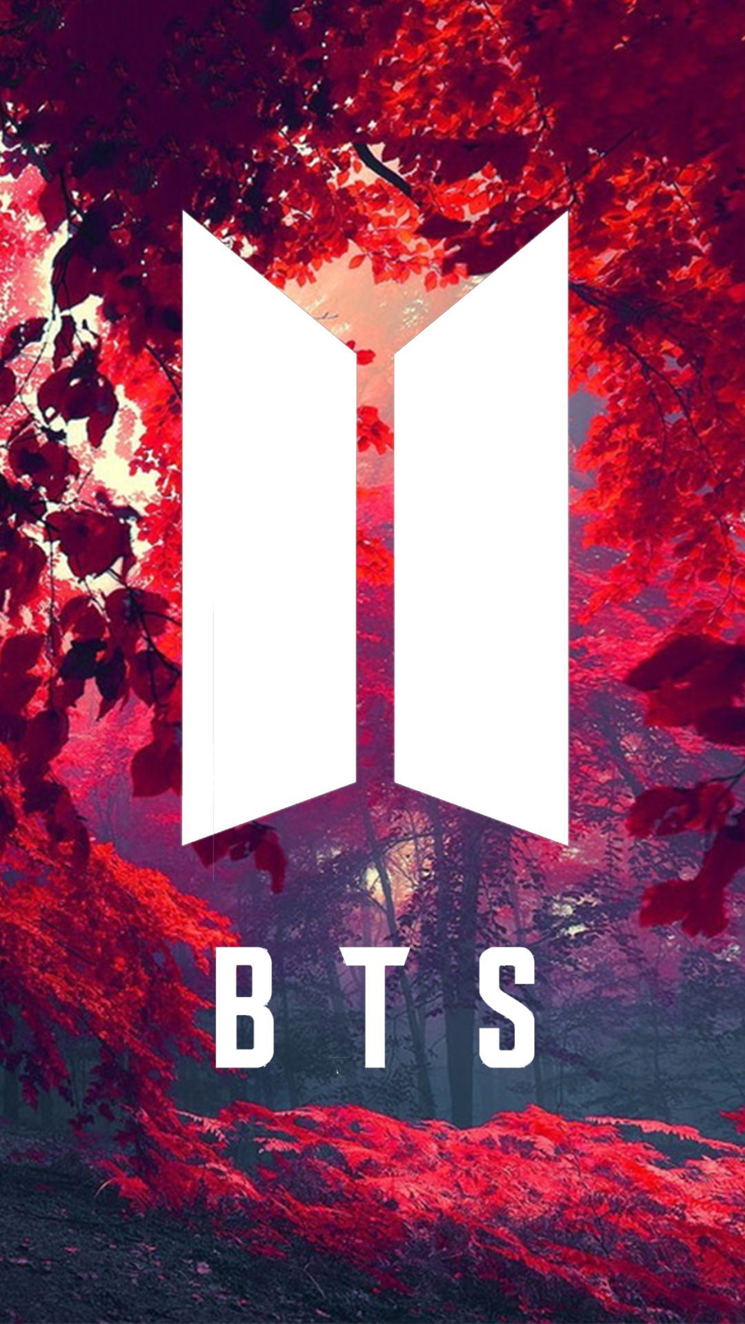 BTS Logo Wallpaper BTS