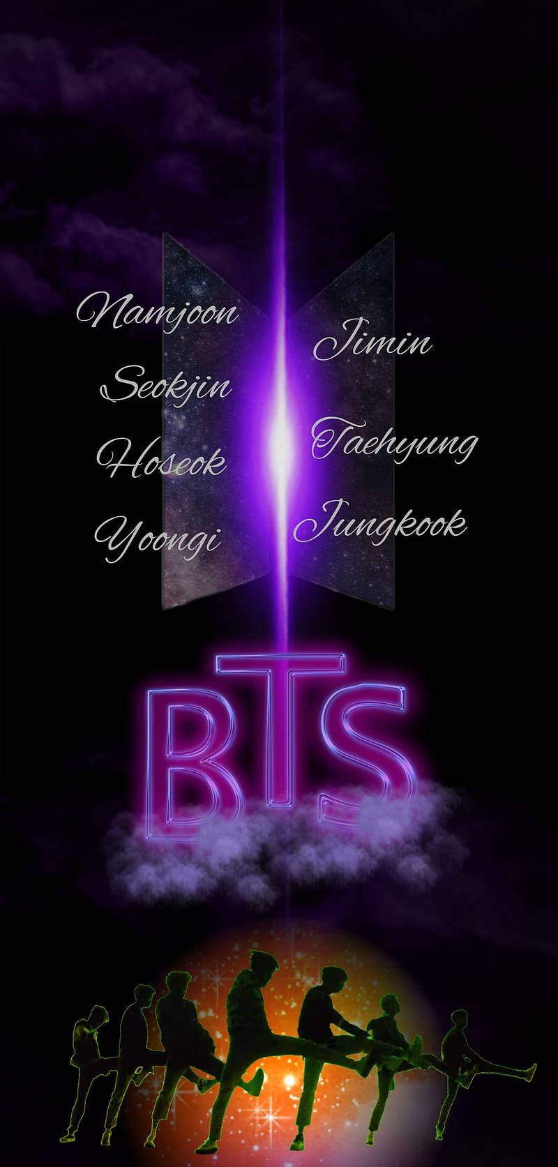 Bts Logo HD Wallpaper