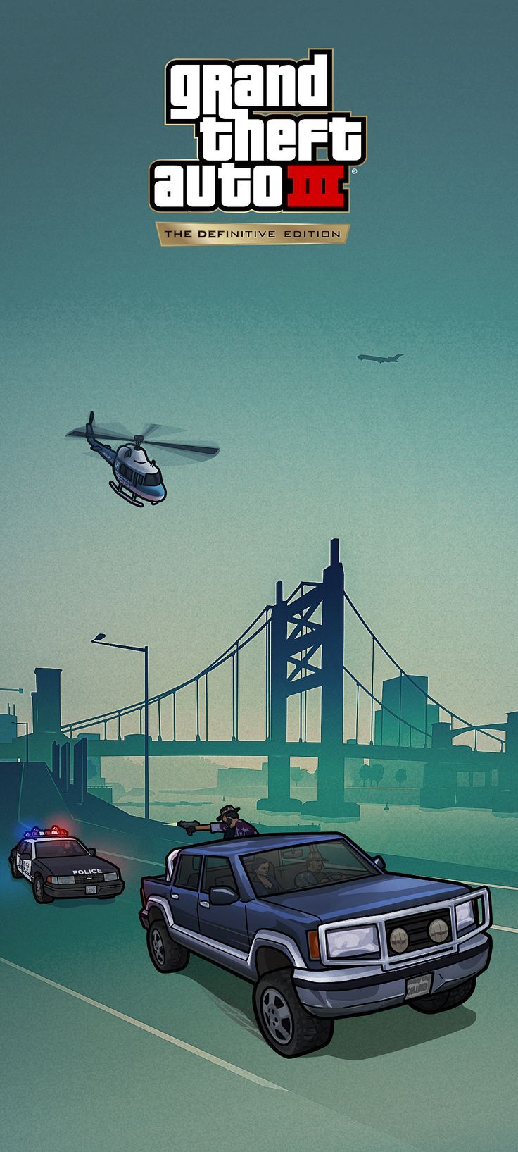 Grand Theft Auto HD, Grand Theft Auto: San Andreas, Grand Theft Auto: The Trilogy Definitive Edition, HD Wallpaper