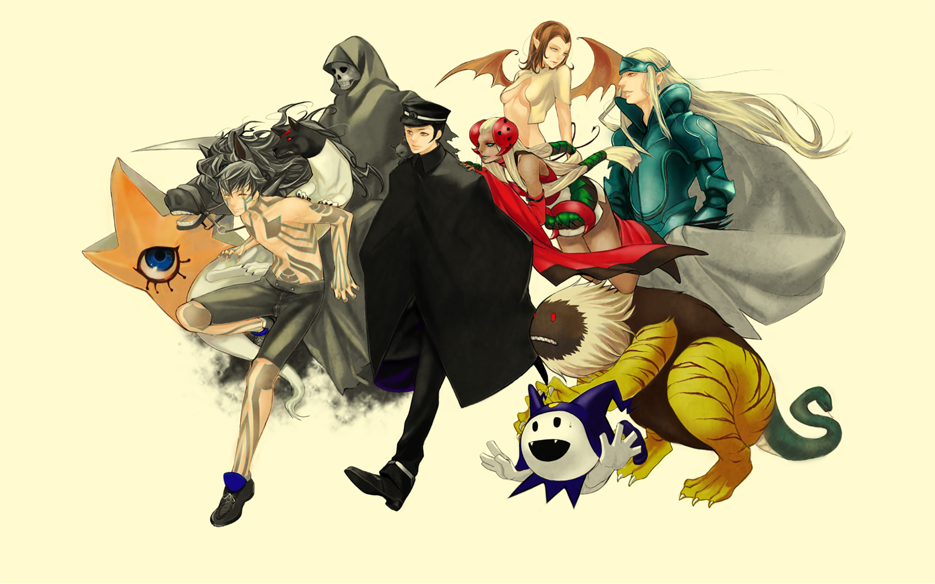 Game Shin Megami Tensei HD Wallpaper