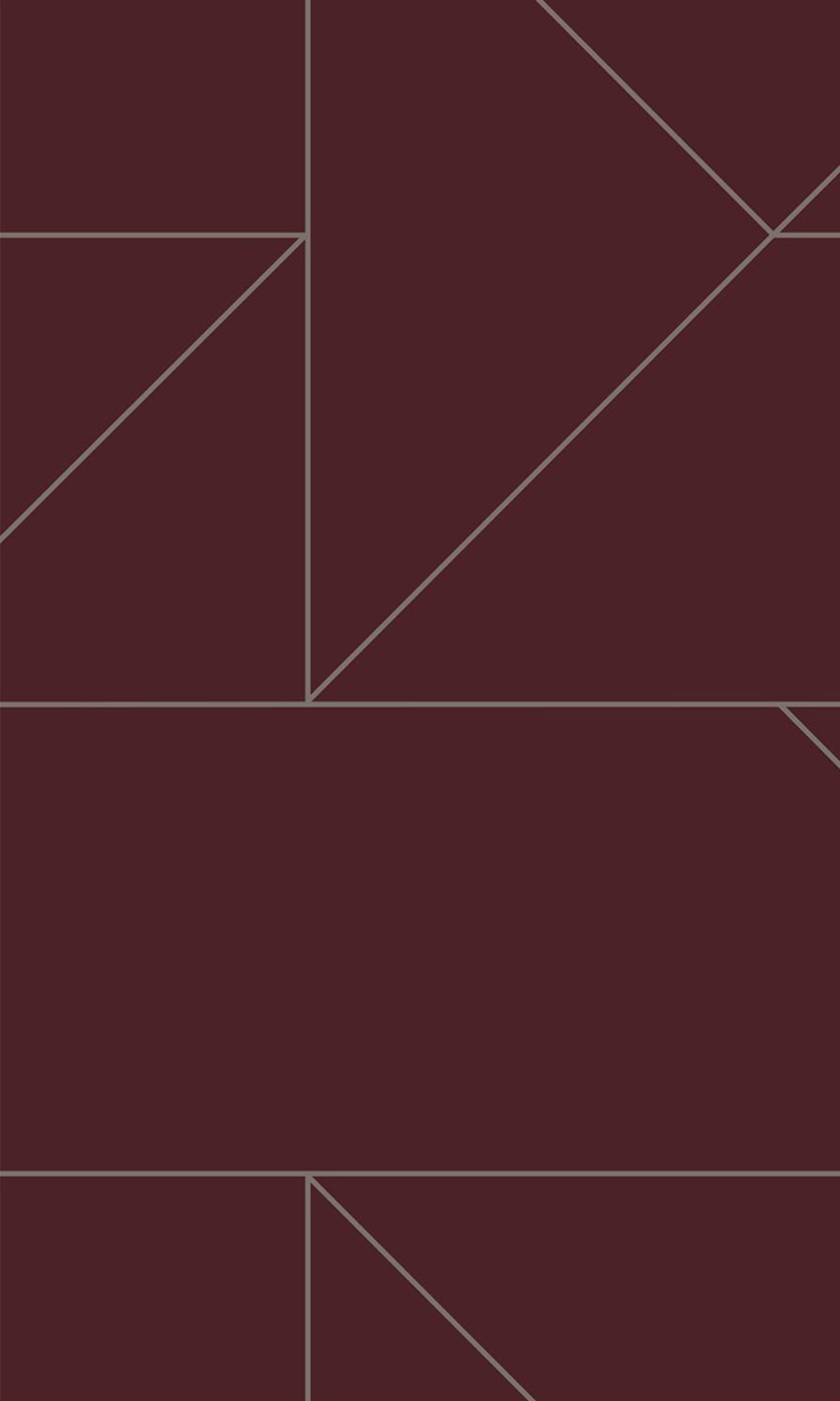 Maroon Graphic Line Geometric Wallpaper