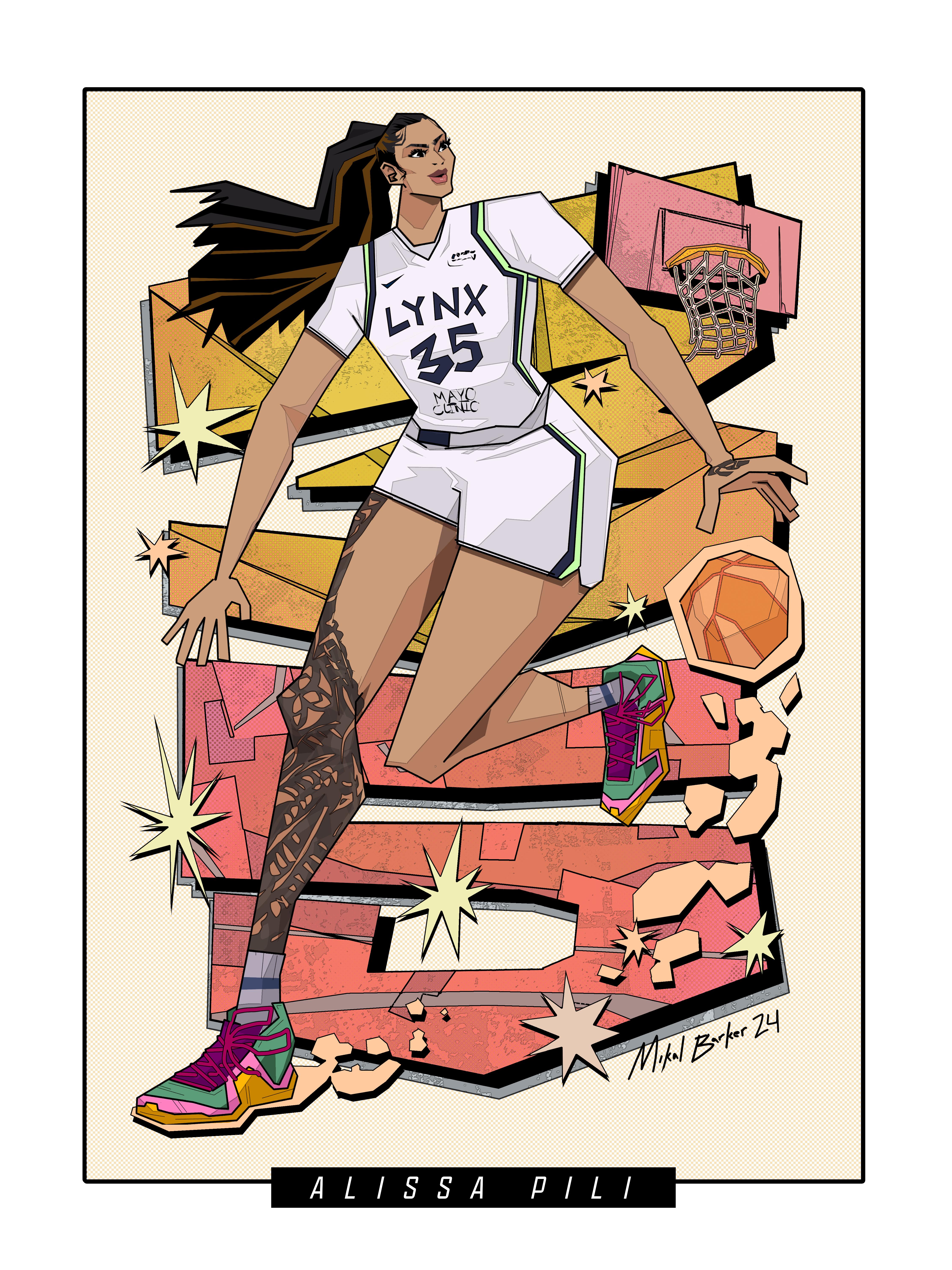 Alissa Pili Illustration