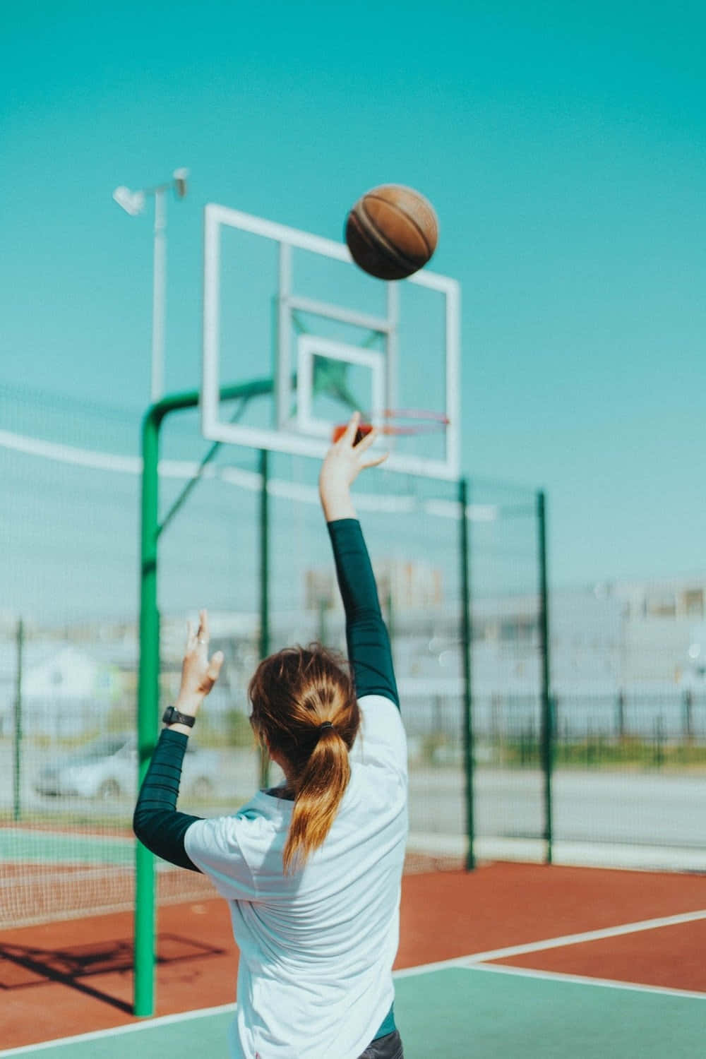 Basketball Girl Aesthetic Wallpaper