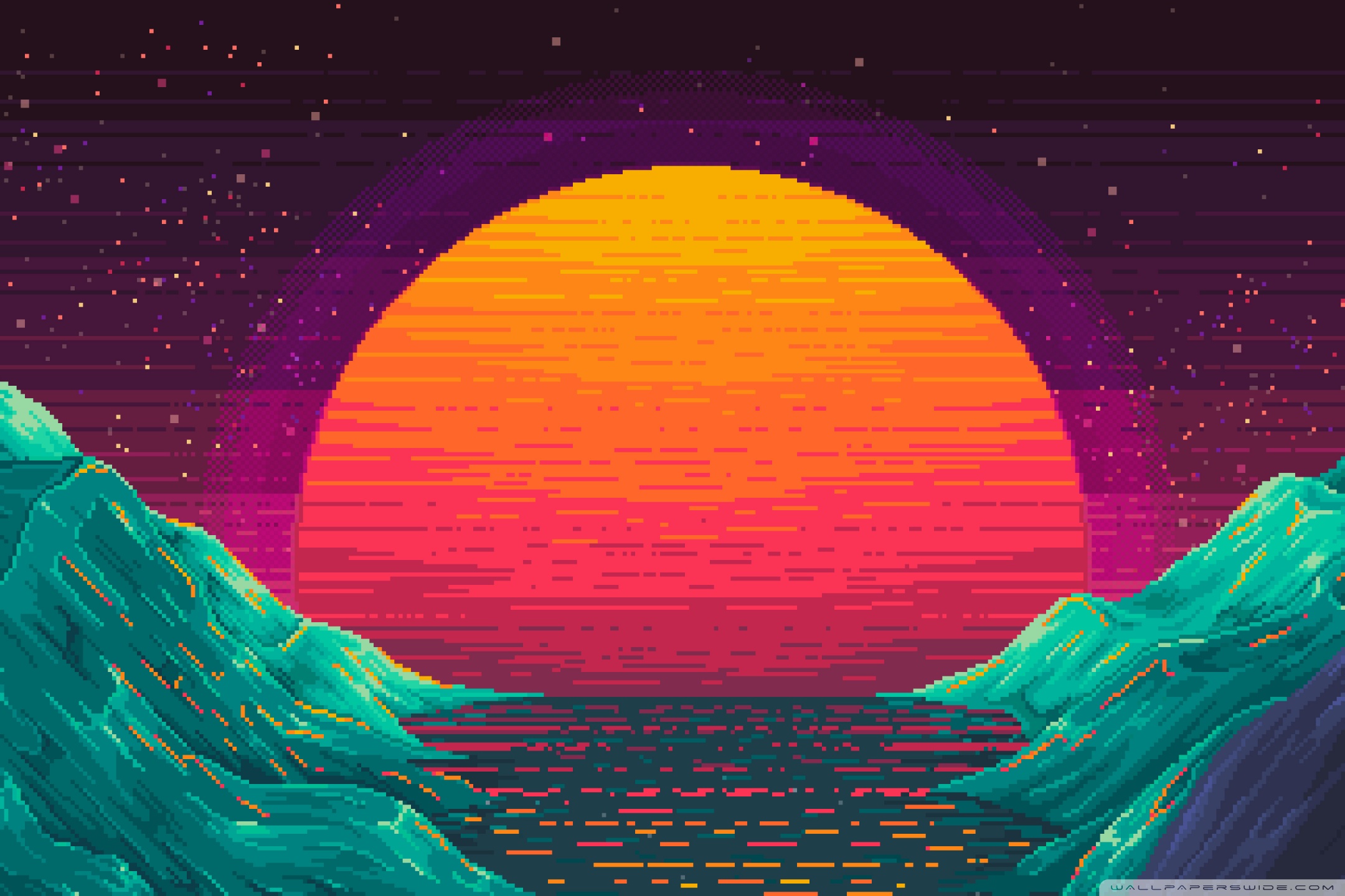 Bit Art Ultra HD Wallpaper for 4K UHD