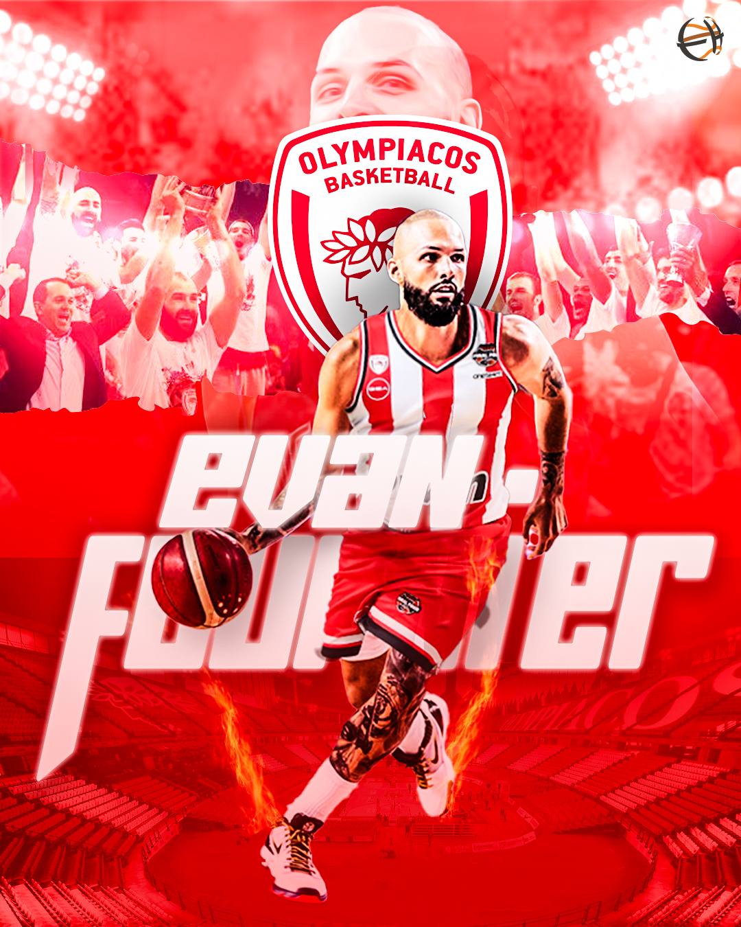 Evan Fournier joins Olympiacos on a 3