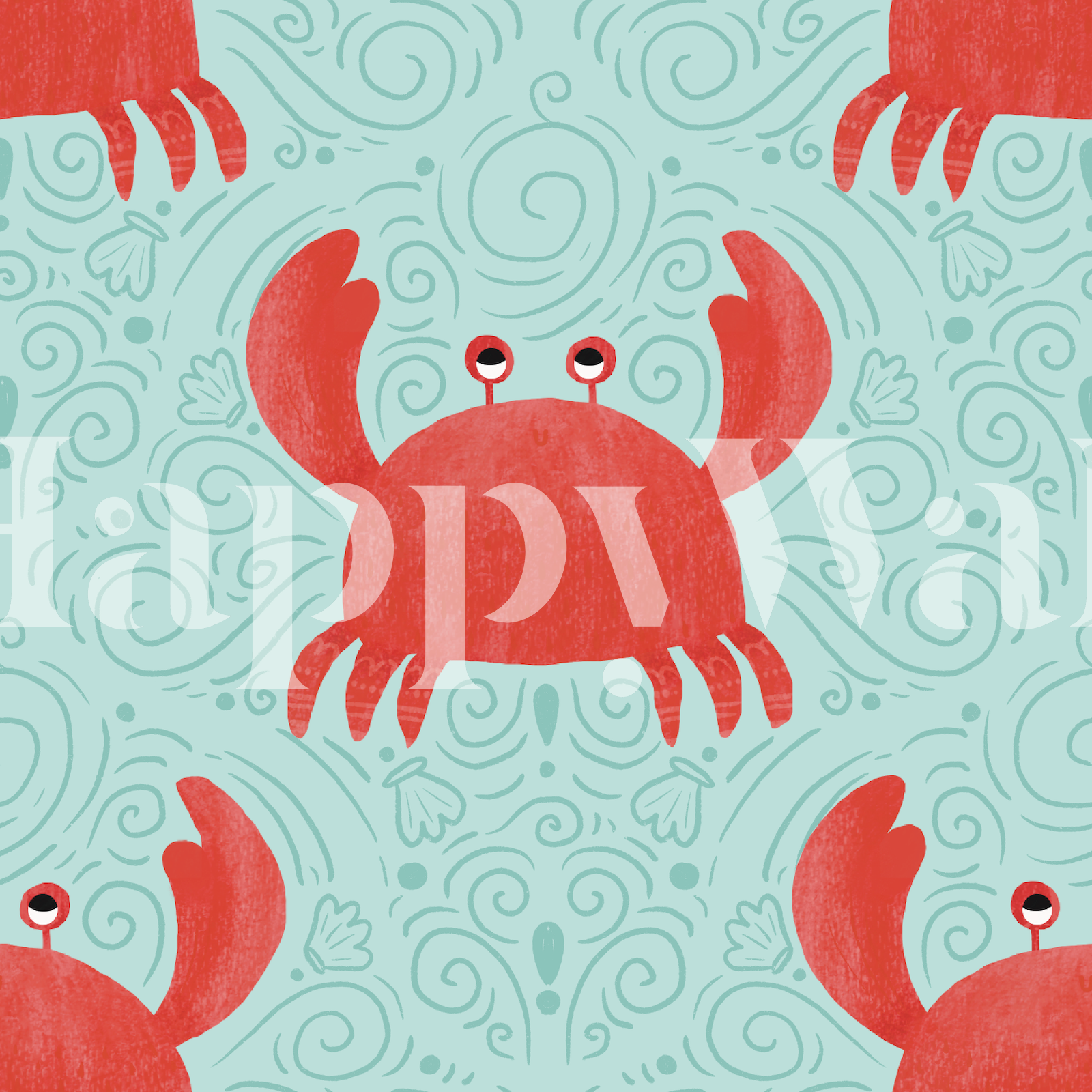 Crabby Delights Wallpaper