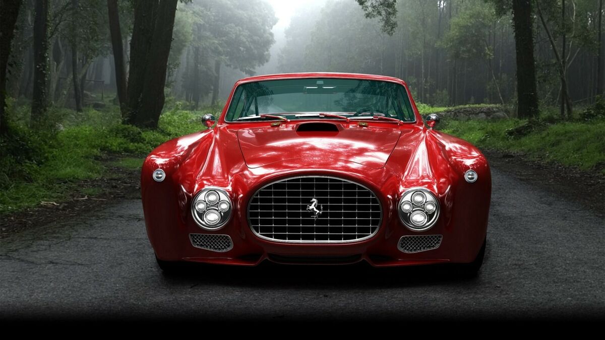 Ferrari F340 Classic Retro Vintage High