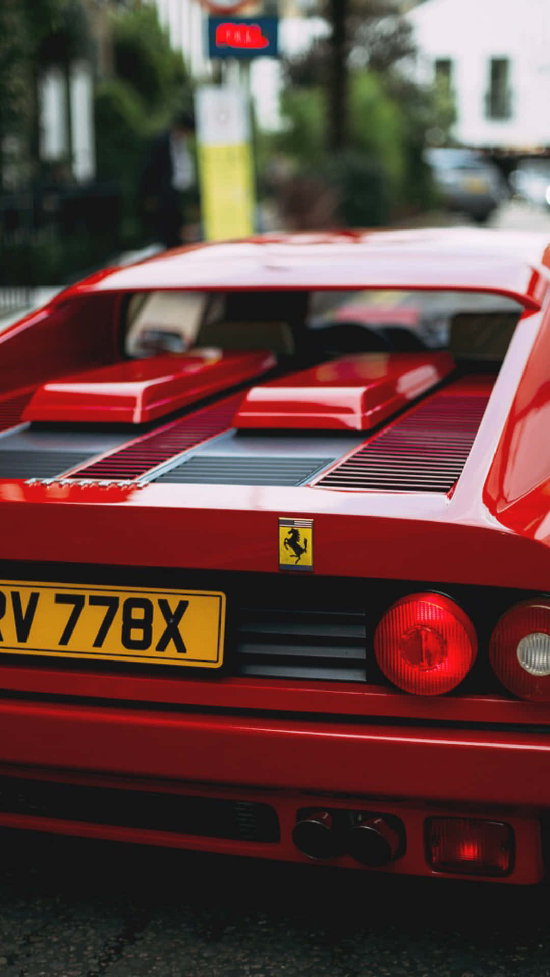 classic Ferrari. Wallpaper