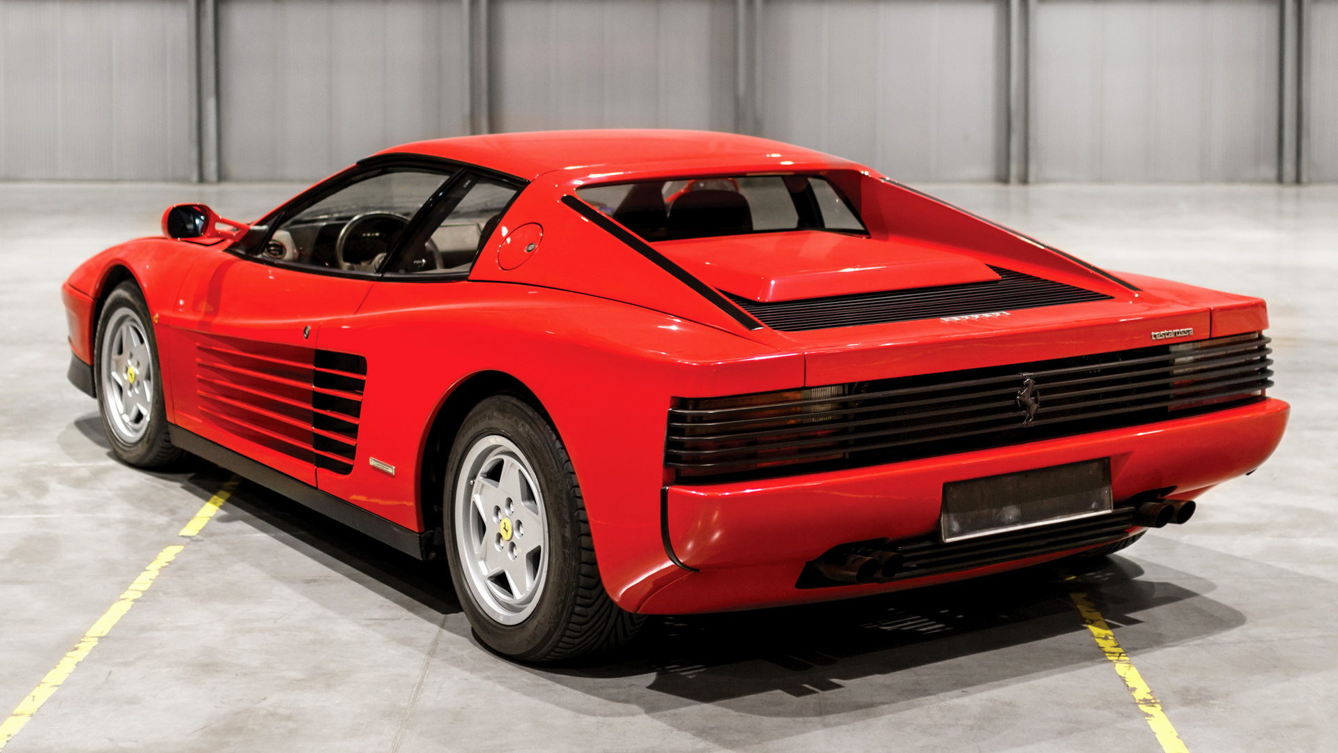 Car Vehicle Ferrari Testarossa HD Wallpaper