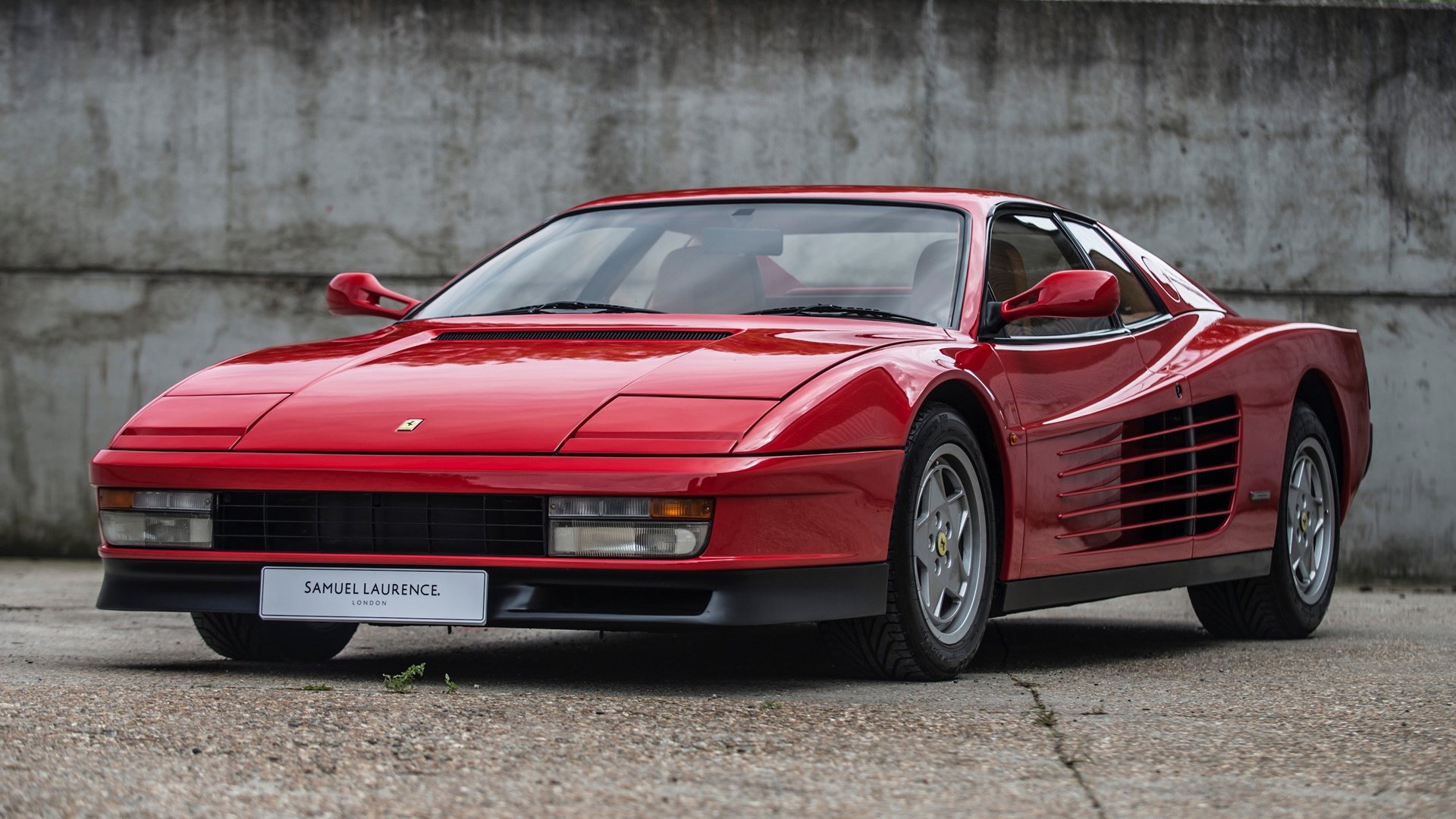 Car Vehicle Ferrari Testarossa HD Wallpaper