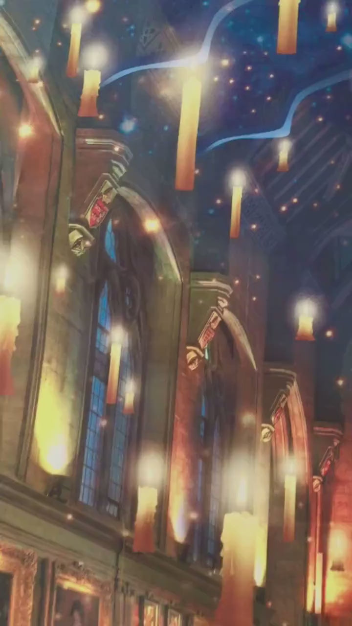 Great Hall With Floating Candles