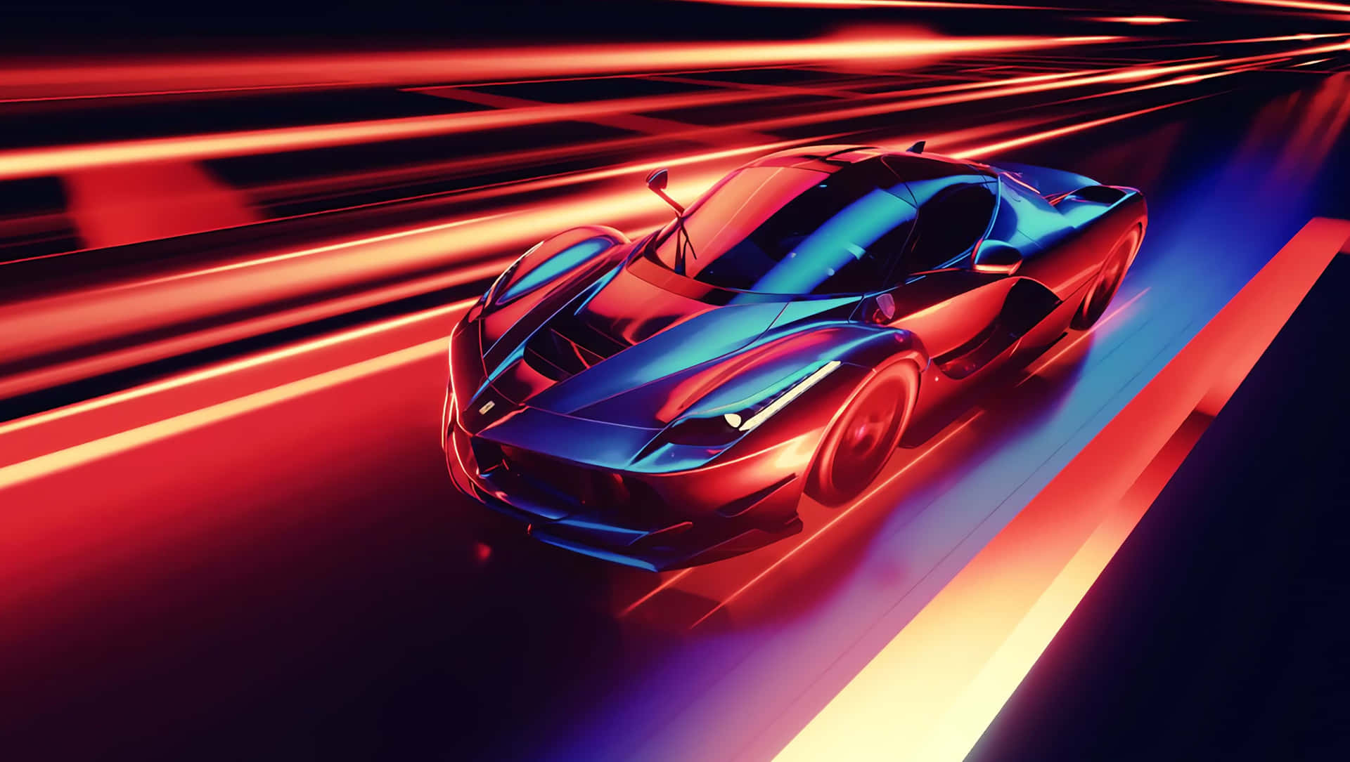 Download Futuristic Supercar Speed Blur