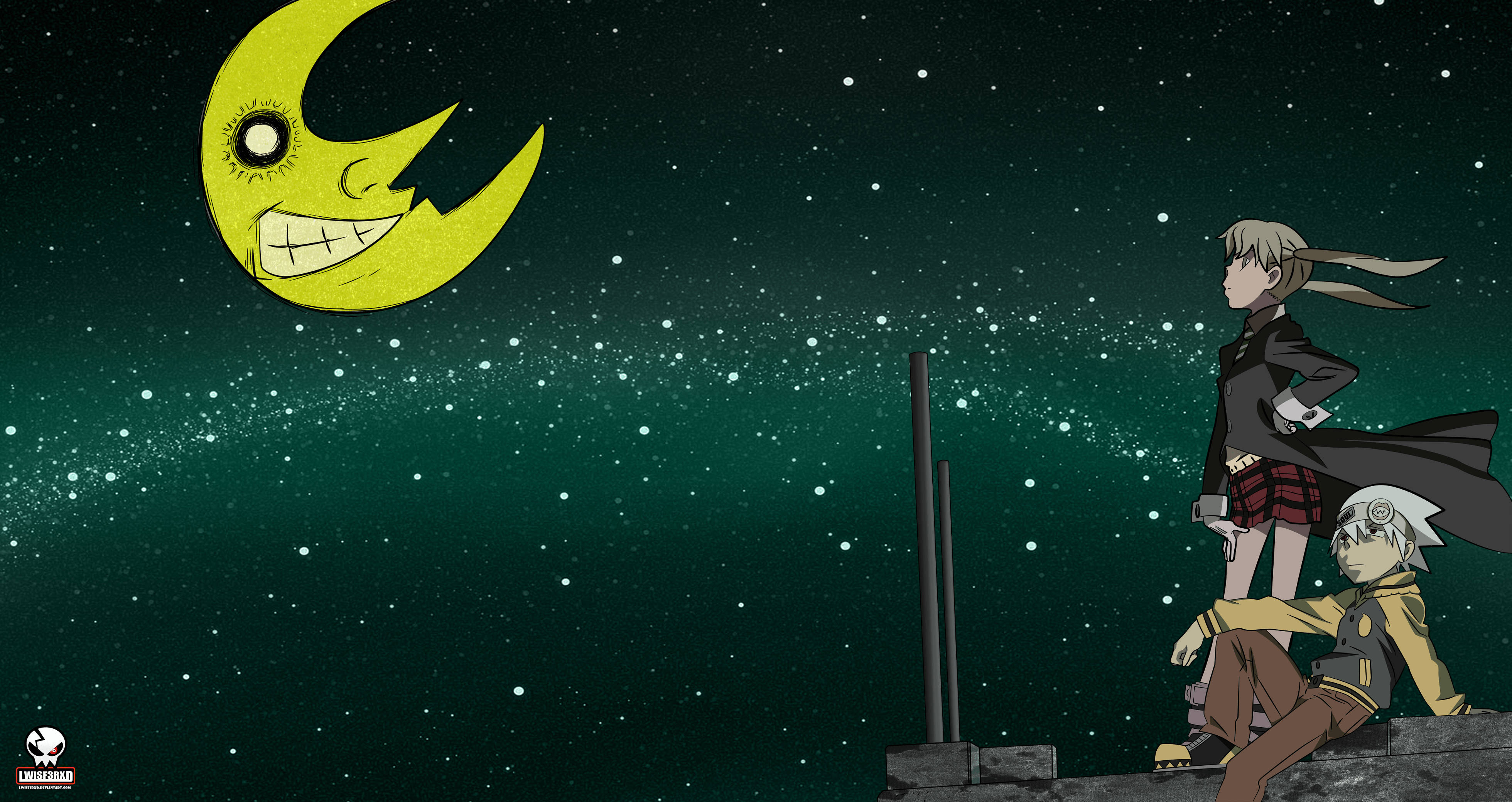 Download Soul Eater Maka And Soul Moon