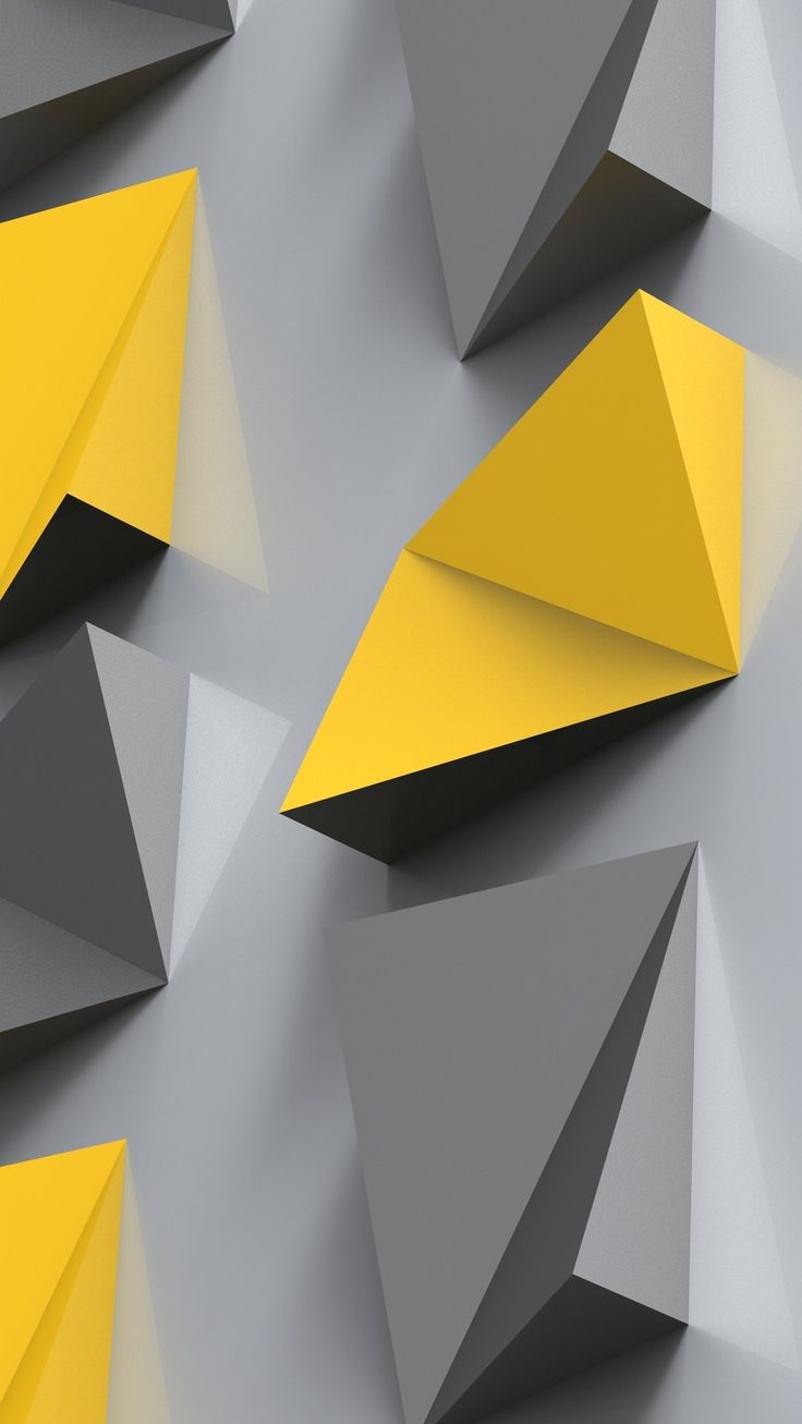 Yellow and Grey Abstract Background