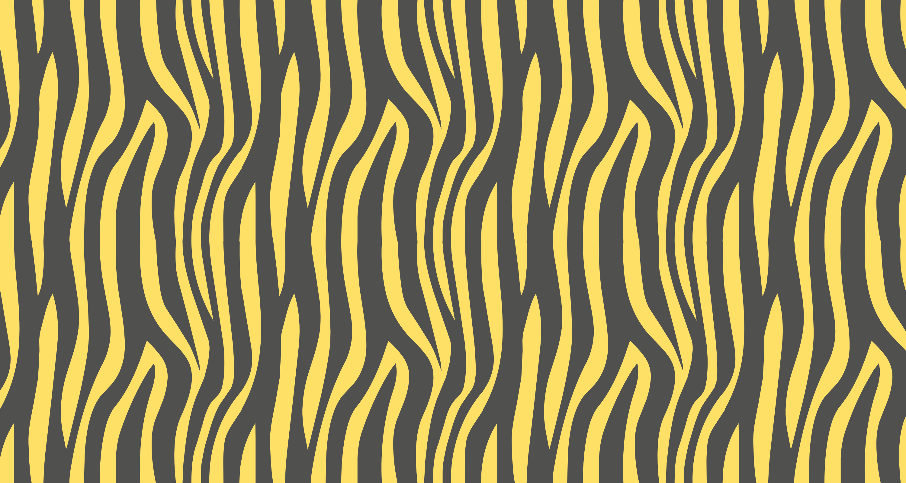Mural Wallpaper zebra. Yellow and gray