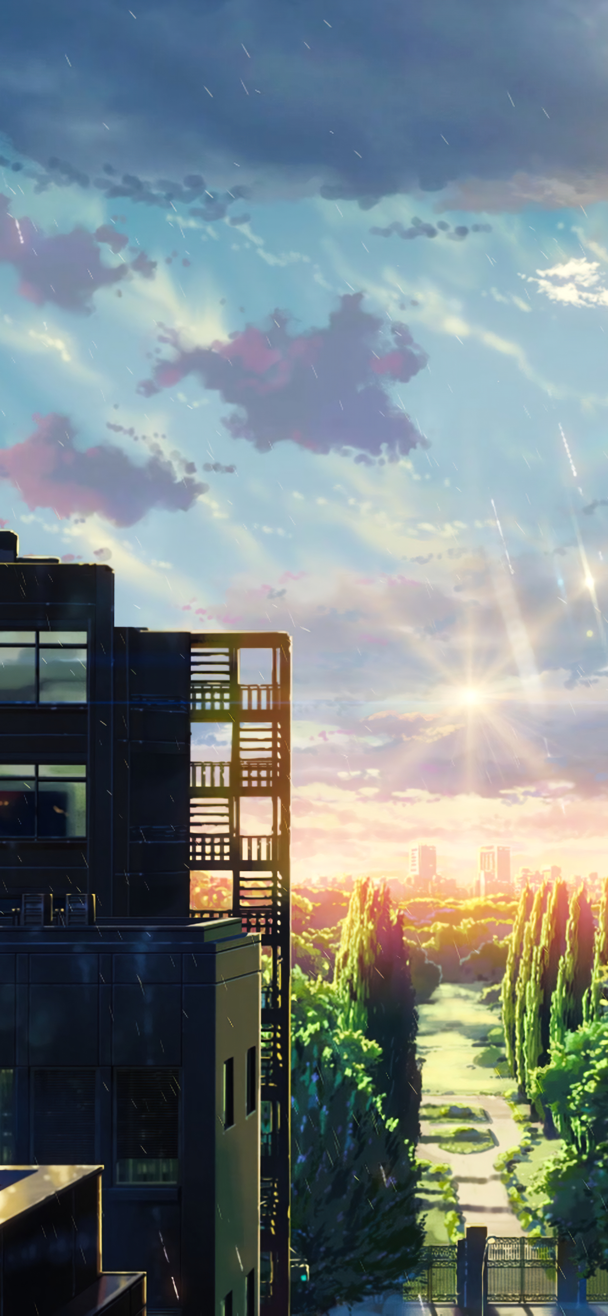 Mobile wallpaper: Anime, The Garden Of