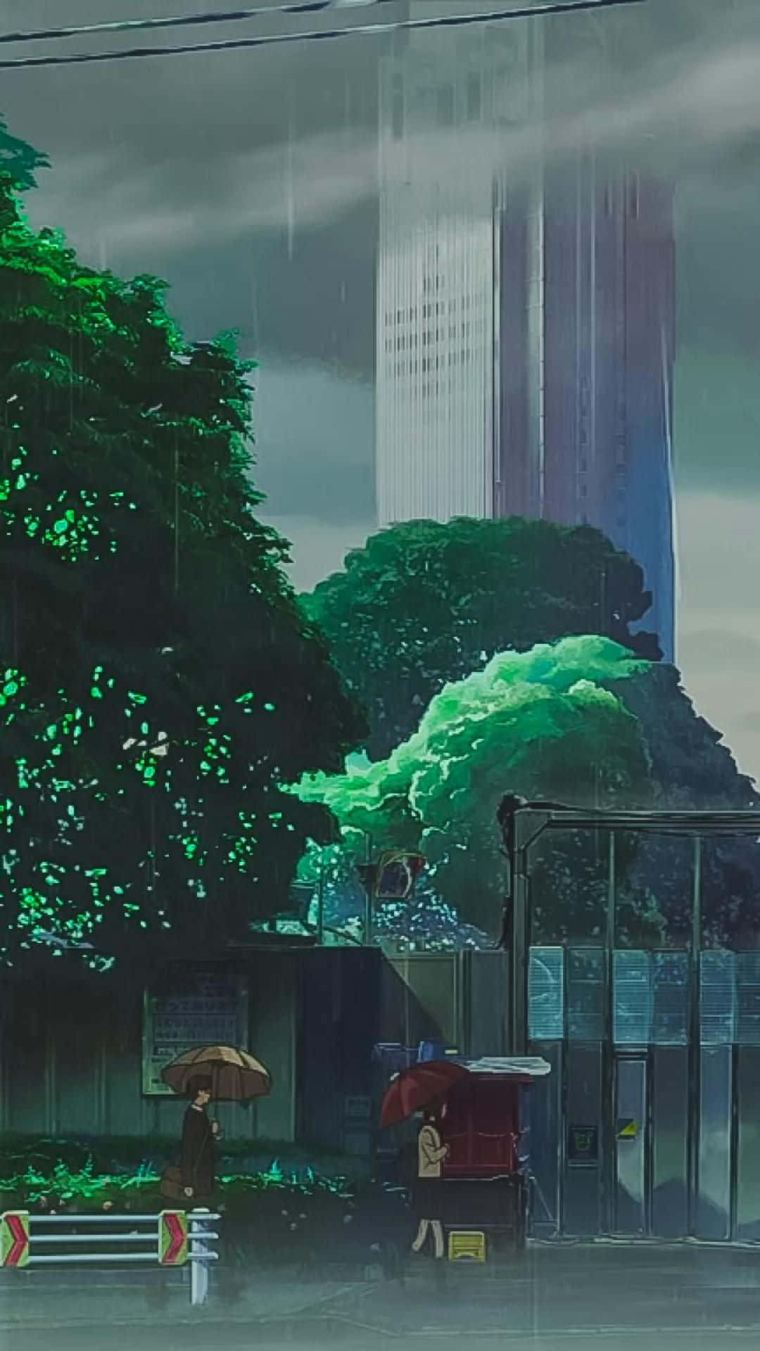 Anime Garden Wallpaper