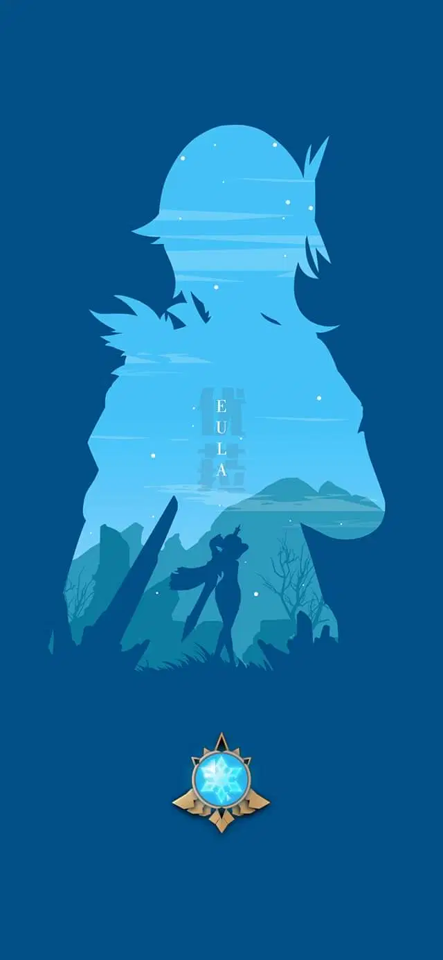 Minimalist Wallpaper Genshin Impact